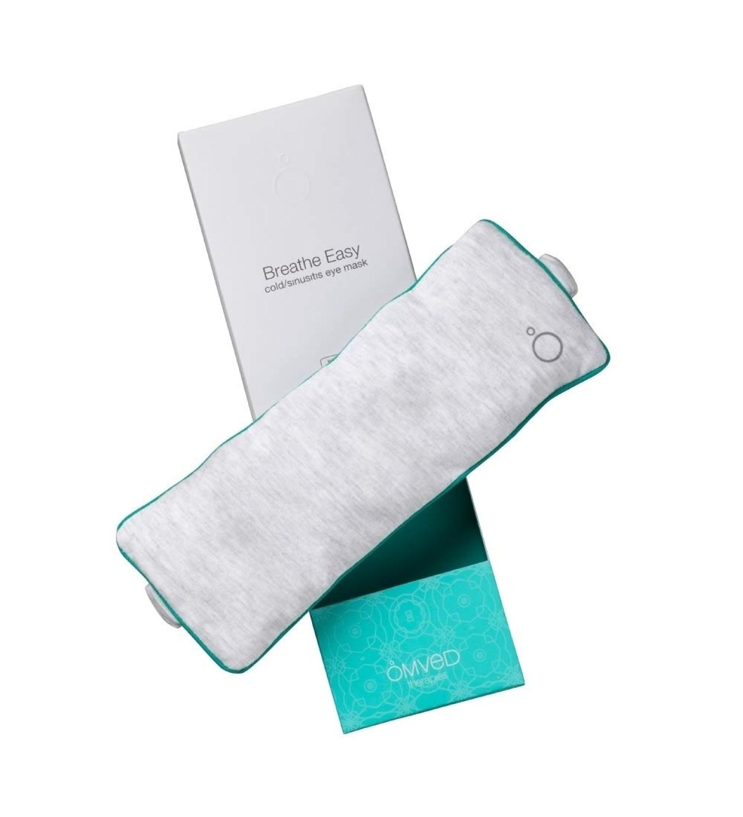Omved Breathe Easy Cold & Sinusitis Therapeutic Eye Mask & Pillow - Relief from Sinus Headache, Migraine, Cold & Cough - Buy Online on GoSupps.com