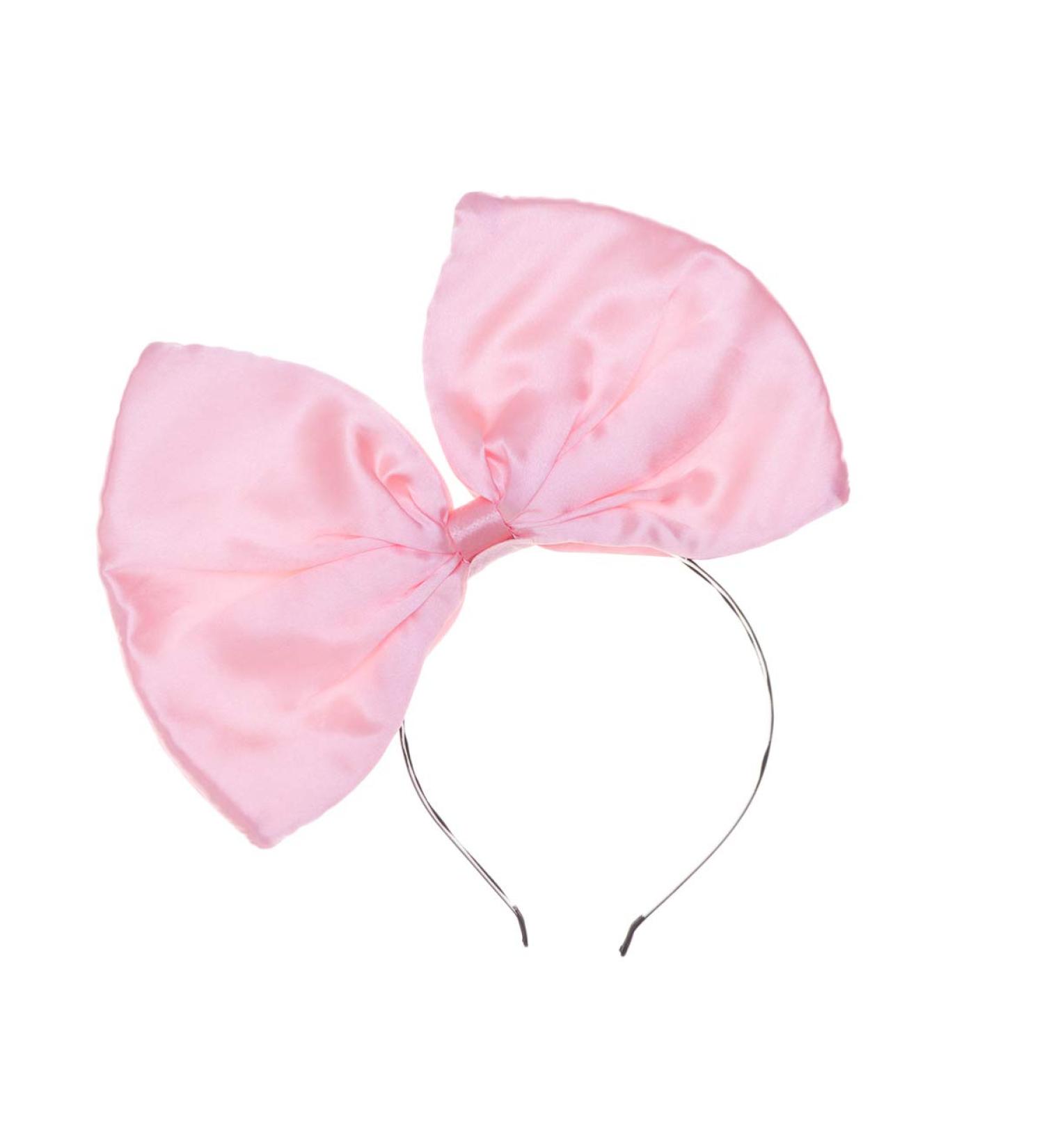 Lurrose Huge Bow Headband Large Bowknot Hairband Halloween and Christmas Party Hair Accessories for Woman Girl (Pink) - Buy Online on GoSupps.com