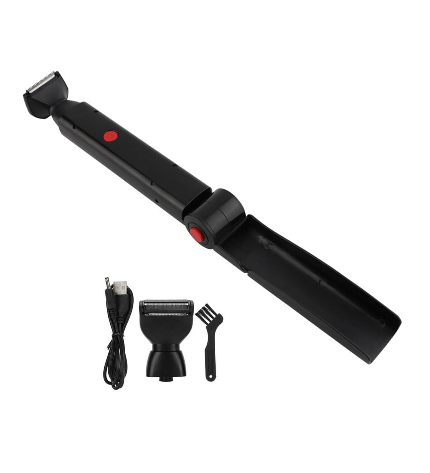 Rasoir de dos 32 2x14 5cm ABS back rasoir lectrique rasoir homme long manche rasoir pliant t lescopique noir rasoir electrique - Buy Online on GoSupps.com