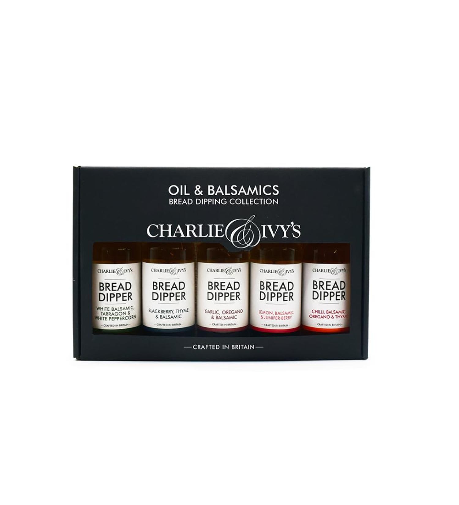 Charlie & Ivy's - Oil & Balsamic Gift Box 5 x 100ml