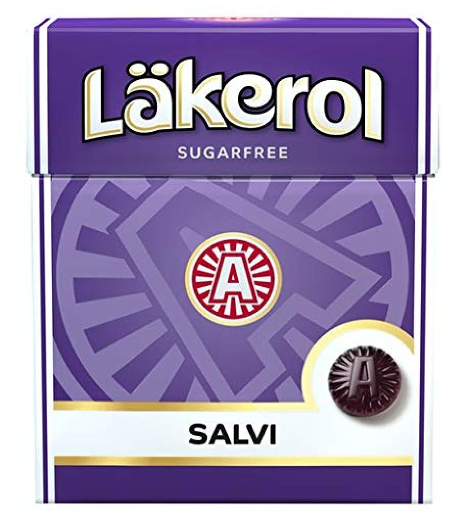 Cloetta Lakerol Salvi pastilles 48 Des boites of 25g