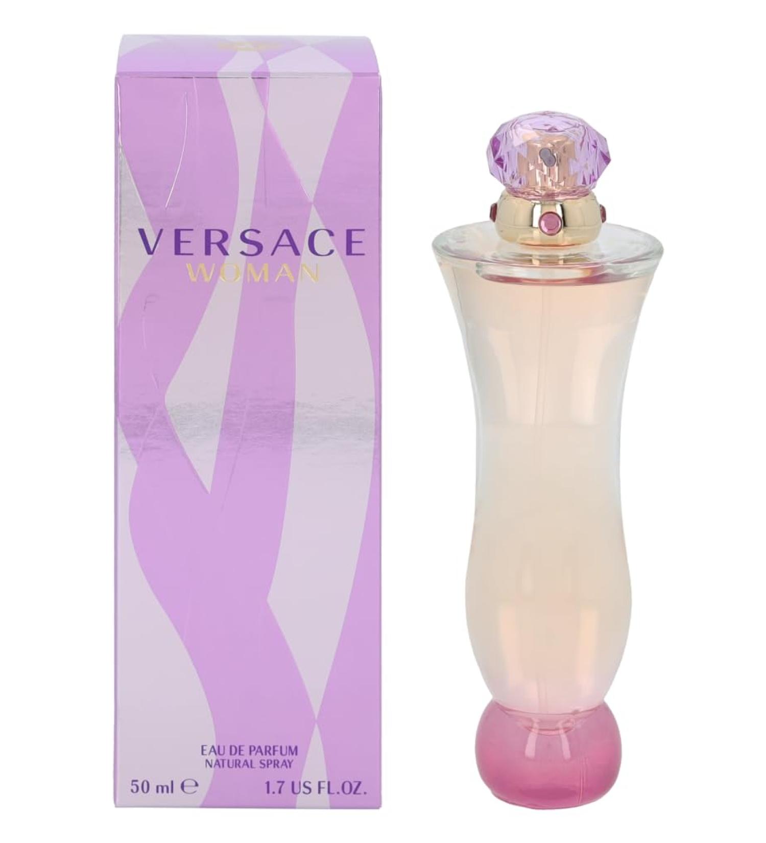 Versace Woman for Women 1.7 oz Eau de Parfum Spray Fruity 1.7 Fl Oz (Pack of 1) - Buy Online on GoSupps.com