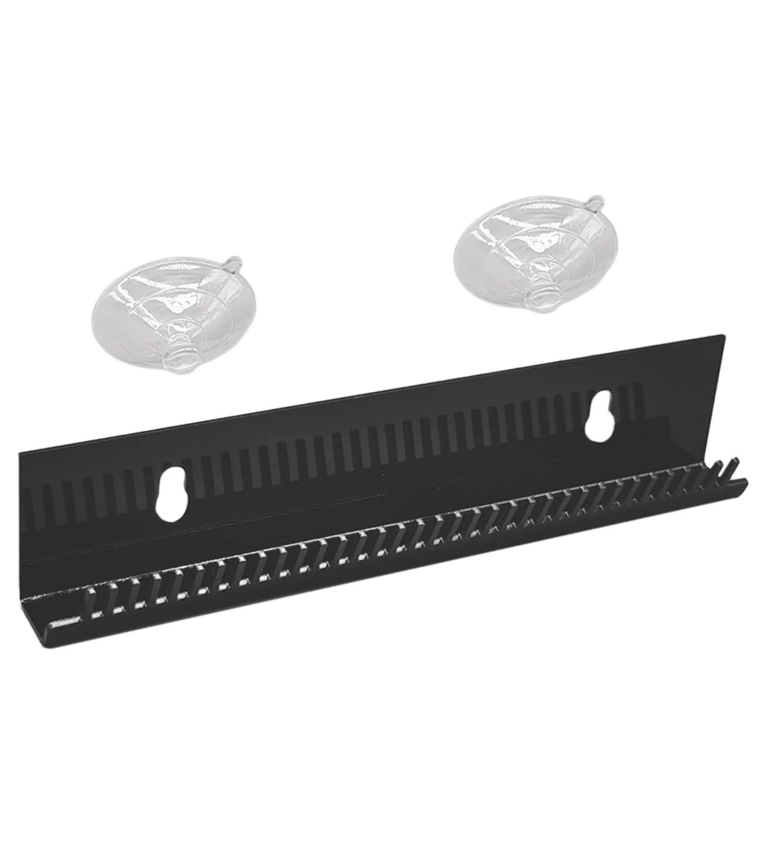 11.6 Inch Hair Extension Holder - Styling Tool for Weft, Clip-In, Tape-In Extensions (Natural Black) - Buy Online on GoSupps.com