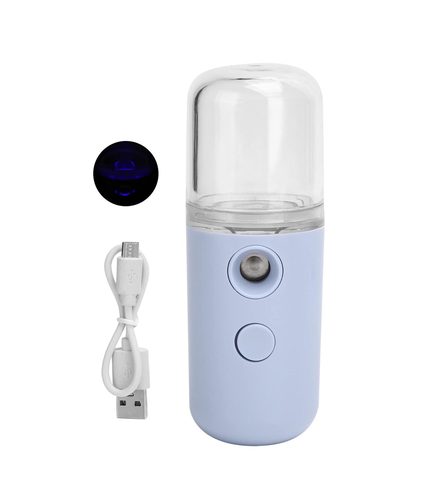 USB Face Mist Sprayer Rechargeable Handheld Face Humidifier Sprayer Moisturizing Hydrating Face Humidifier Sprayer for Women and Men (LIZEALUCKYi0pHjjx-12) LIZEALUCKYto2zimbxny-12 - Buy Online on GoSupps.com