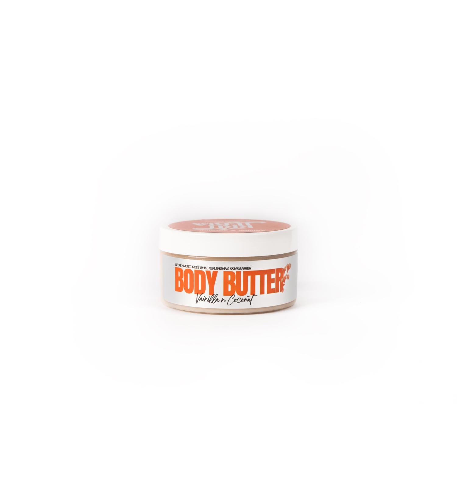 Brujeria Whipped Body Butter with Shimmer Deep Hydration for Dry & Extra Dry Skin Shea & Cocoa Butter + Natural Oils Glow Boosting Non-Greasy Fast Absorbing Vegan (7.4 oz Vanilla) Vanilla 7.4 Fl Oz (Pack of 1)