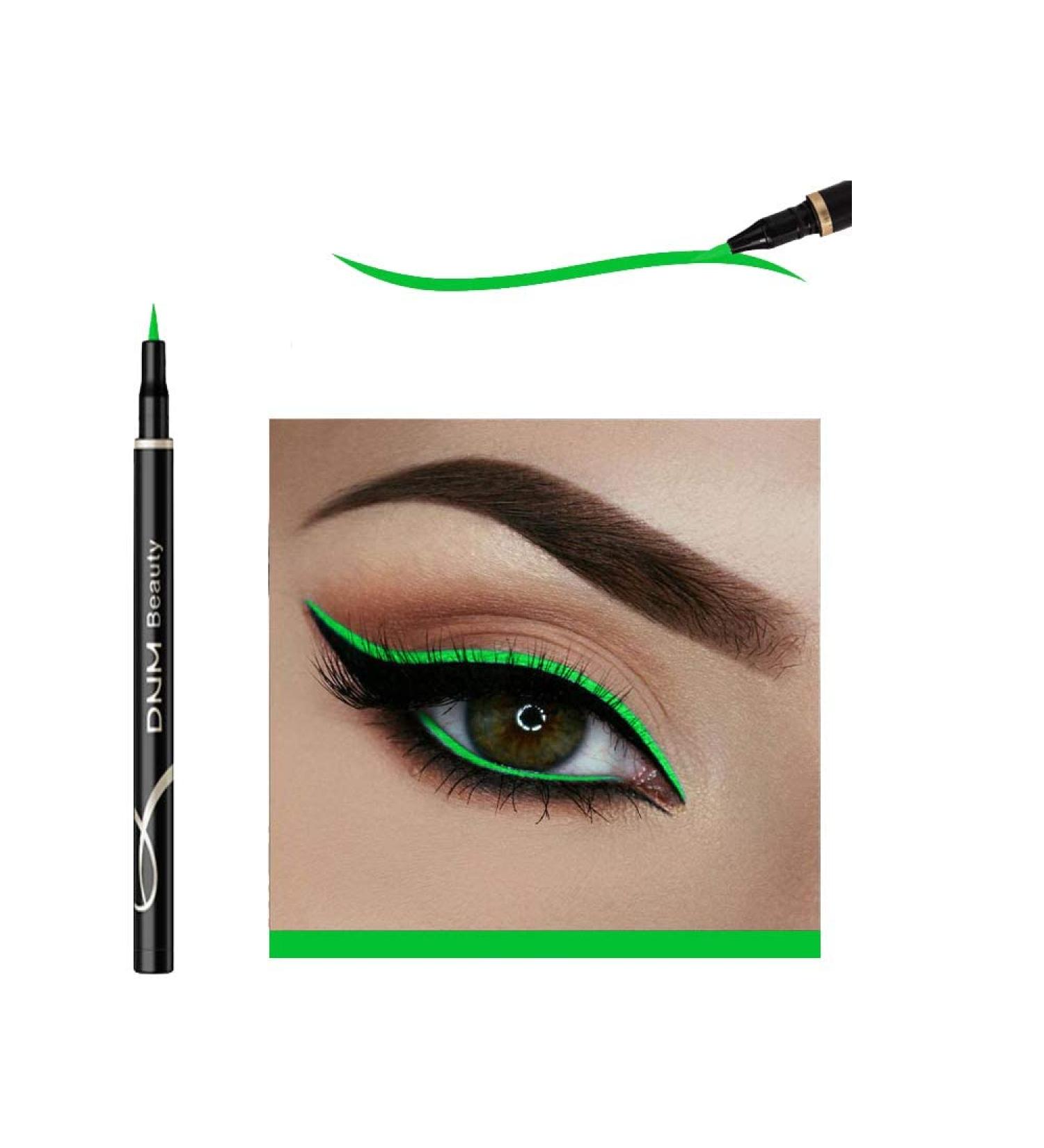 MAFK Neon Green Liquid Eyeliner - Waterproof & Smudge-Proof - Buy Online on GoSupps.com