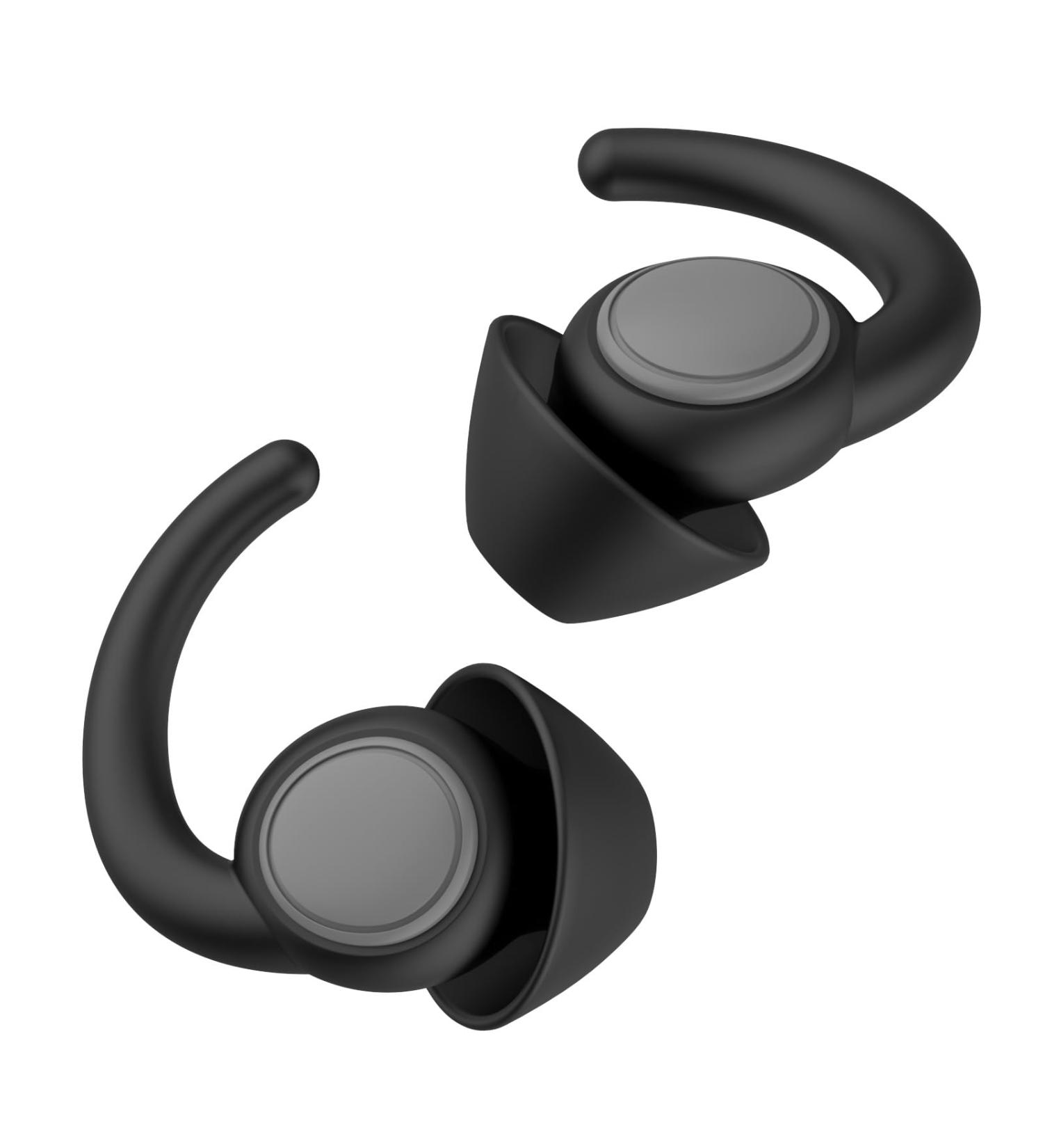 Afflatus Men s Edition Ear Plugs for Sleeping Specially Designed for Men and Large Size Ear Canals Large Earplugs for Noise Reduction Ultra-soft Comfortable Reusable (Size L Pairs*2) Pure Black for Men - Buy Online on GoSupps.com