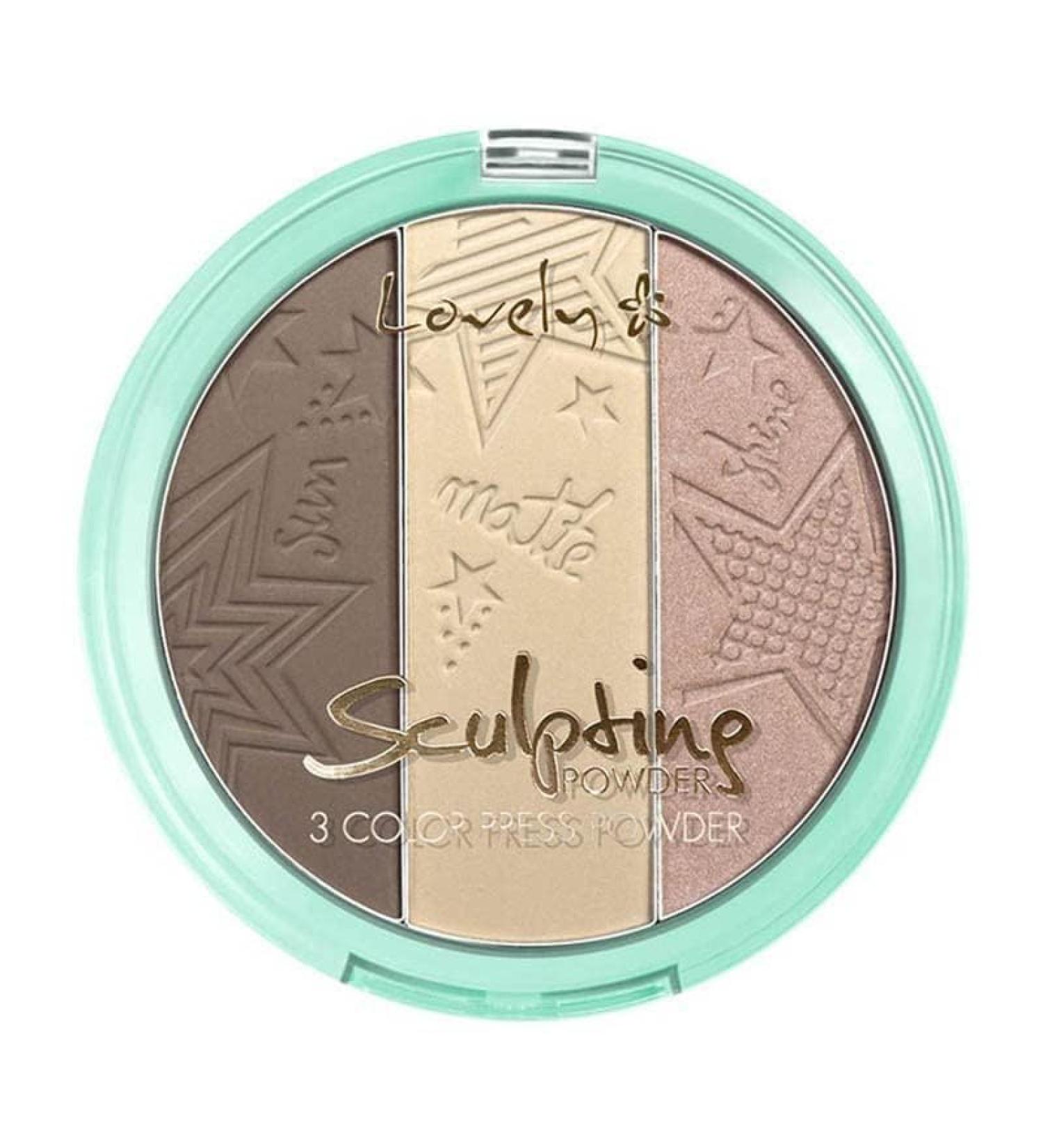 LOVELY. Sculpting Powder Contour Palette - Contouring Palette N1