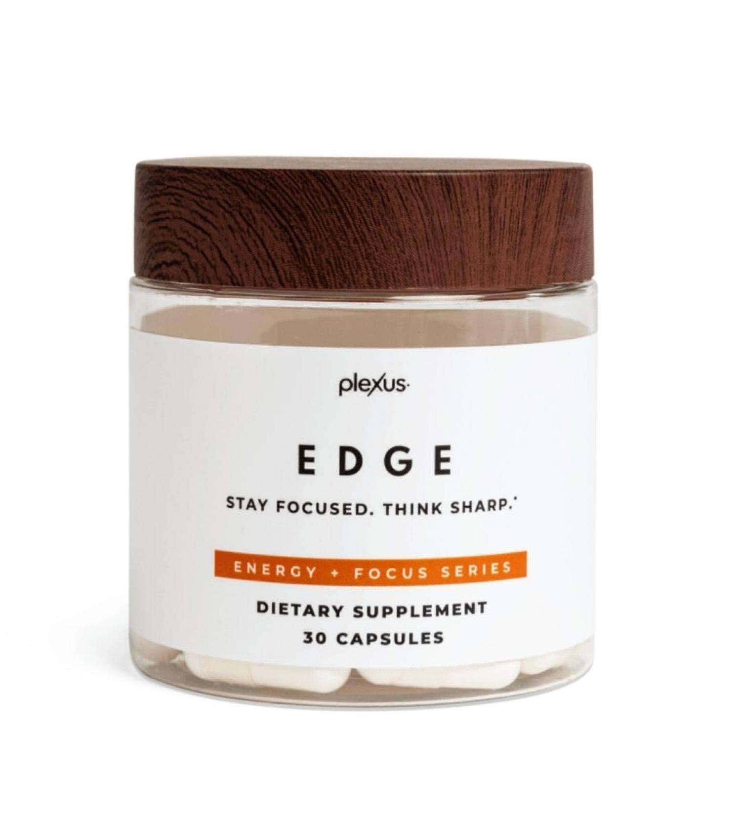 Plexus Edge 60 Capsules - Stay Focused Formula | Boost Mental Clarity | International Shipping Available - Buy Online on GoSupps.com