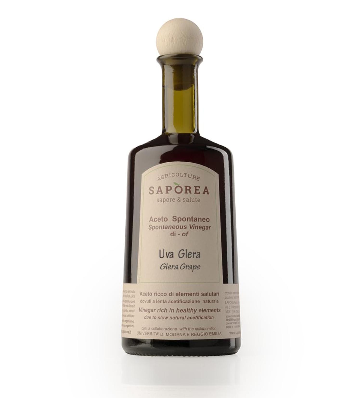 Spontaneous Vinegar of Glera the Prosecco grape produced with a slow natural acetification without machines and without additives - Buy Online on GoSupps.com