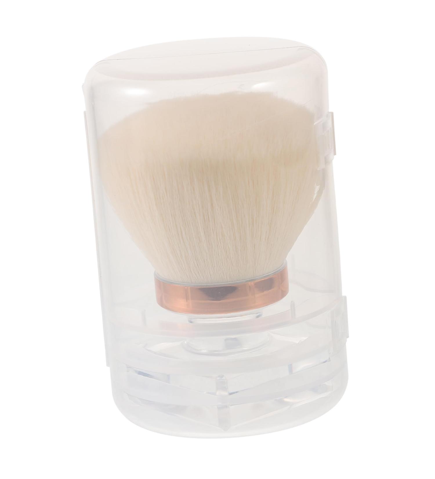DRESSOOS highlighter face manicure makeup powder Makeup Tools makeup brush cosmetic blush brush paint artificial fiber white tool Aromatherapy round head powder brush beauty tools plastic - Buy Online on GoSupps.com