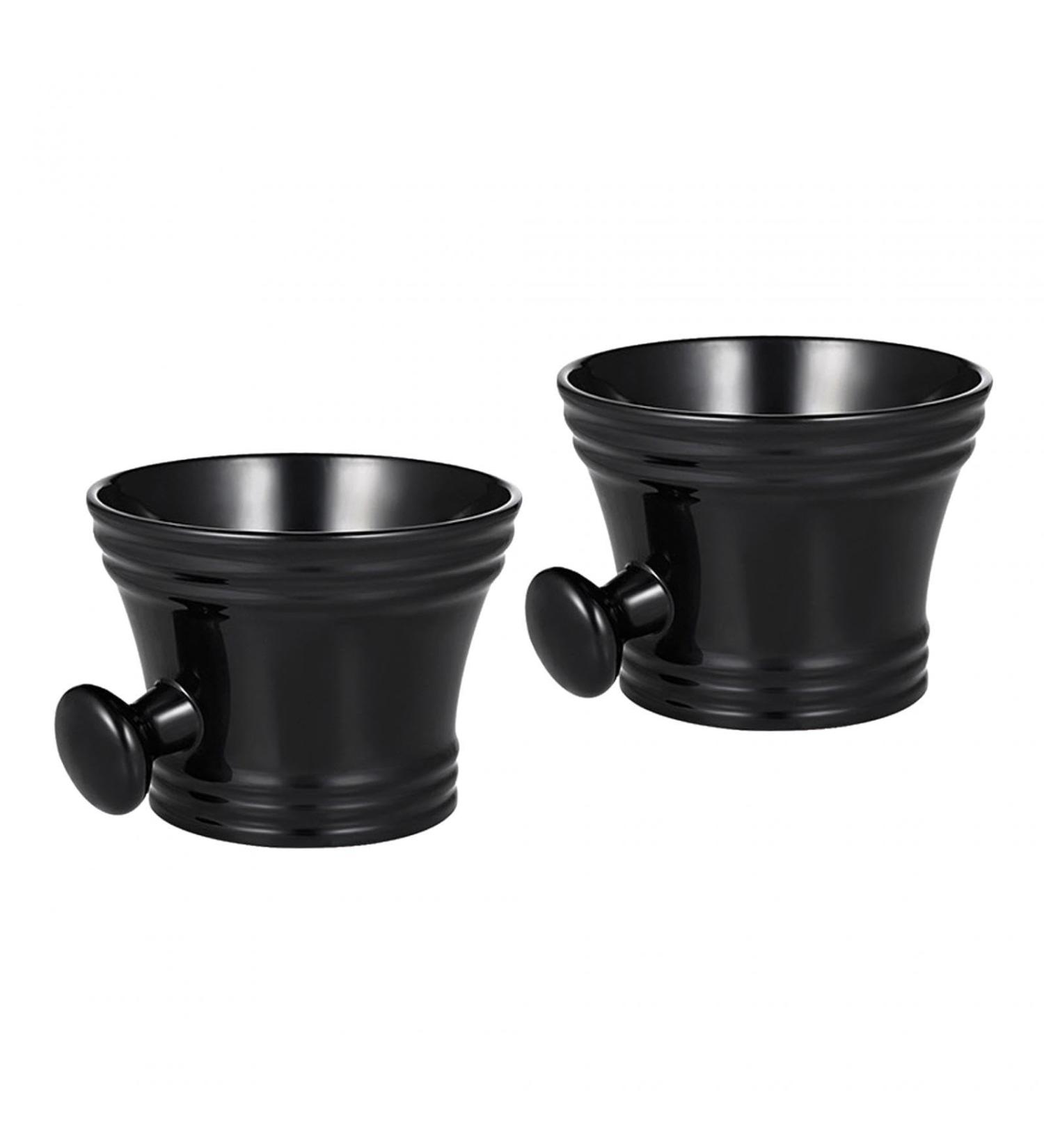 Buy 2 Pieces Shaving Soap Dish Set - Premium Bathroom Accessories & Shaving Soap Cups - Great Gift Idea - Buy Online on GoSupps.com