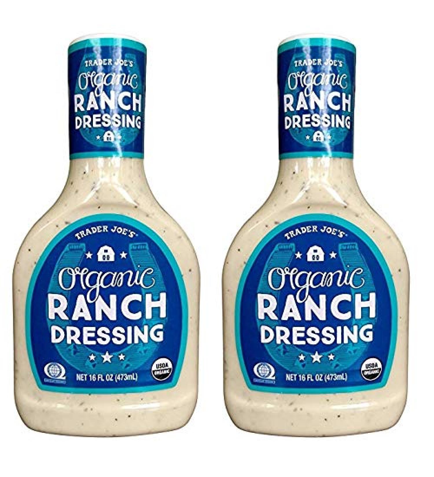 Trader Joe's Organic Ranch Dressing Net 473 ml 2-pack