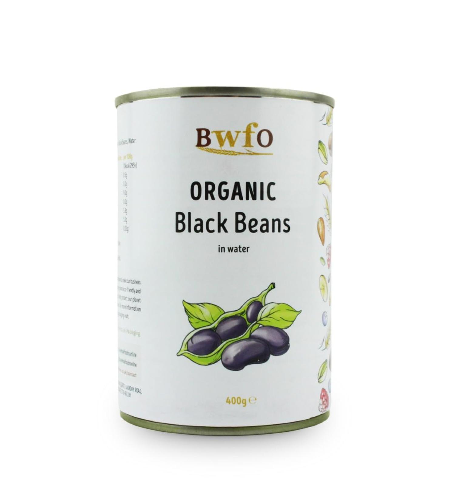 Organic Black Beans 400g (BWFO)