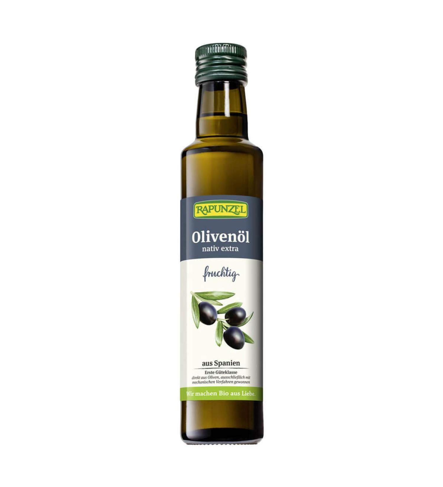 Rapunzel Naturkost Rapunzel - Fruity Extra Virgin Olive Oil - 0.25 l - Pack of 6