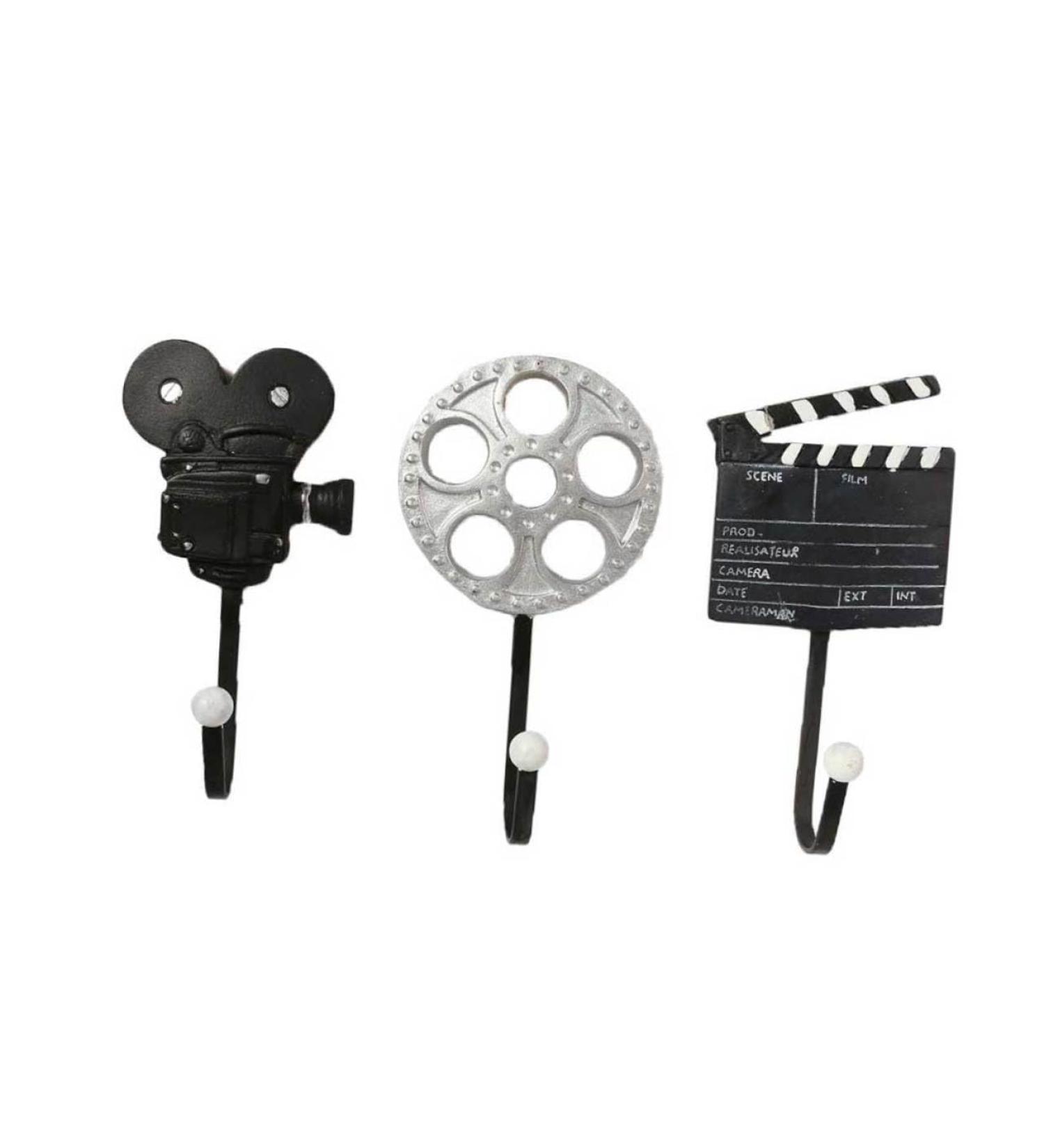 Cabilock 3pcs Coat Hanger Door Rack Robe Hanger Wall Hooks Door Hooks Hook up Crafts Classic medium As Shown - Buy Online on GoSupps.com