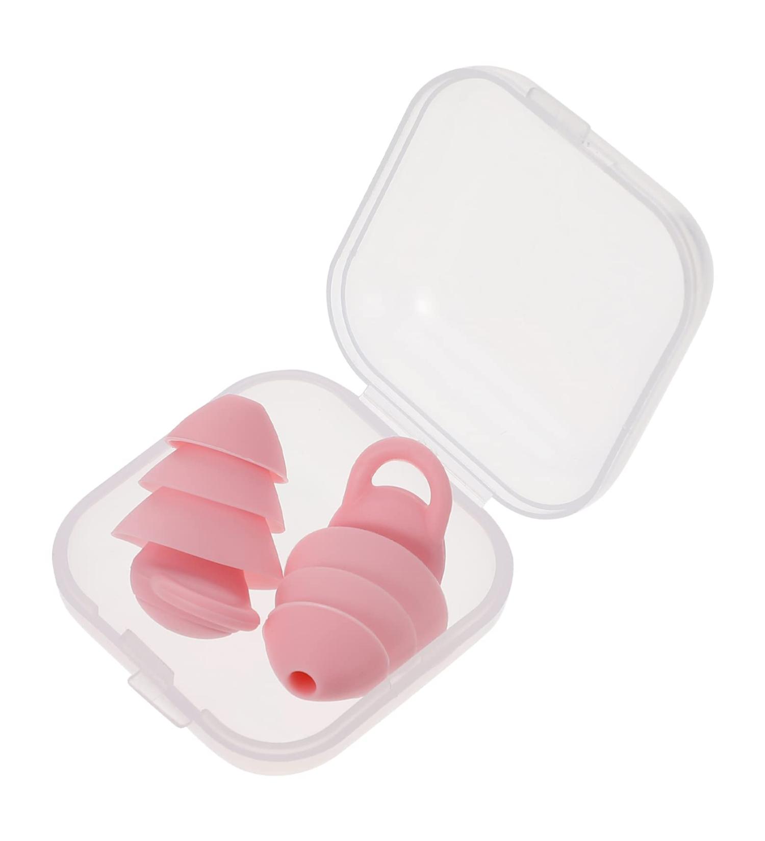 Shop Anti Noise Earplugs for Students - Pink Sound Insulation & Noise Canceling Earplugs for Sleeping & Dormitory Use - Buy Online on GoSupps.com