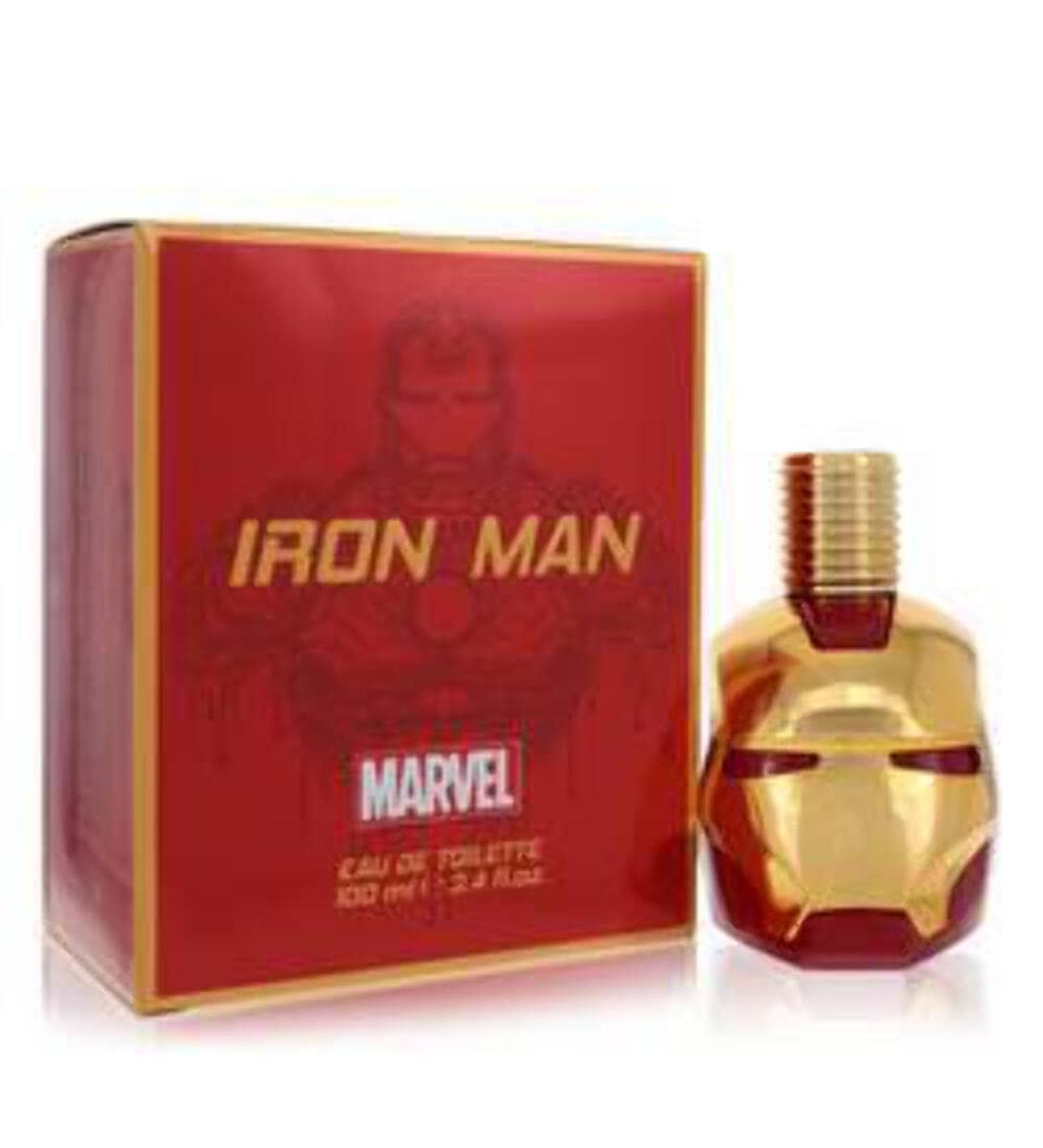 Iron Man by Marvel 3.4 oz Eau de Toilette Spray Citrus 3.4 Fl Oz (Pack of 1)
