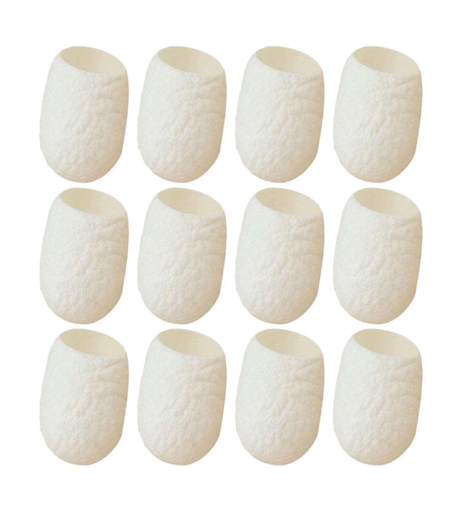 VICASKY Boules de Soin du Visage Soie Naturels 20 Pi ces Exfoliantes Douces pour Peau Sensible Nettoyage Visage Corps - Buy Online on GoSupps.com