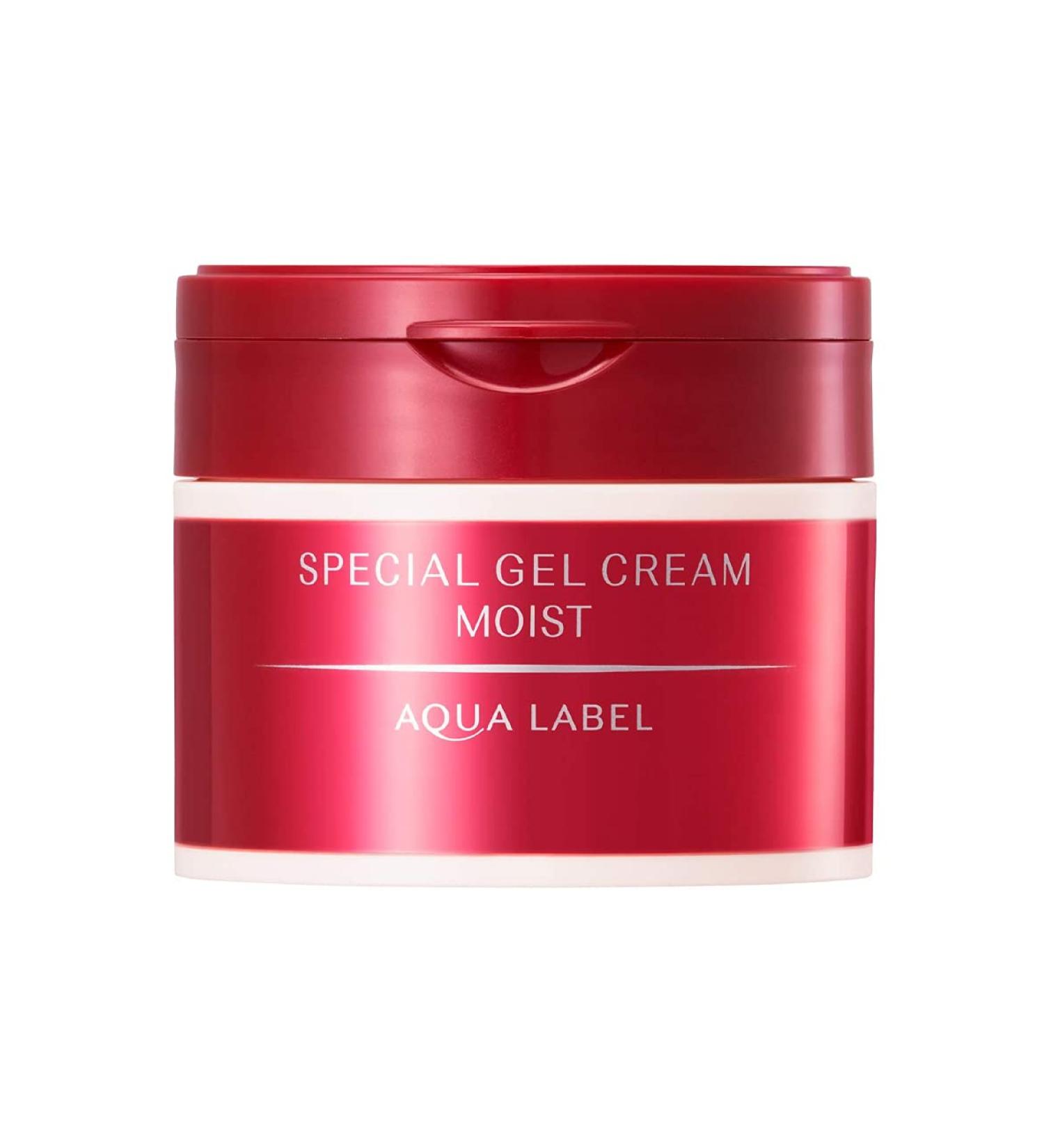Shiseido Red 66377 JEOFARN Aqua Label Special Gel Cream A (Moist) 90g 2 Piece Set - Buy Online on GoSupps.com