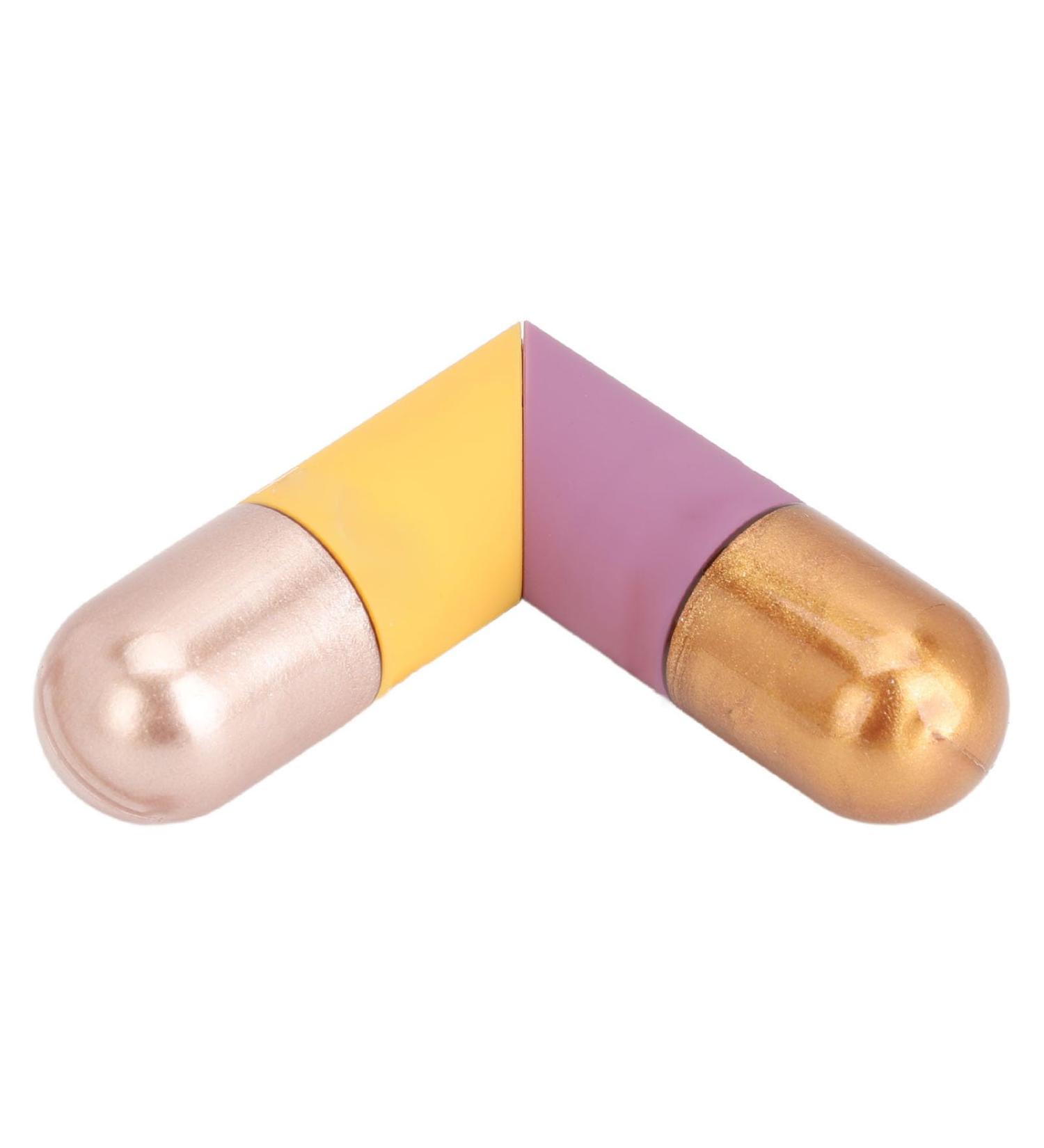 Facial Liquid Highlighter 10ml Skinfriendly Liquid Highlighter Portable Long Lasting for Dazzling Makeup - Buy Online on GoSupps.com