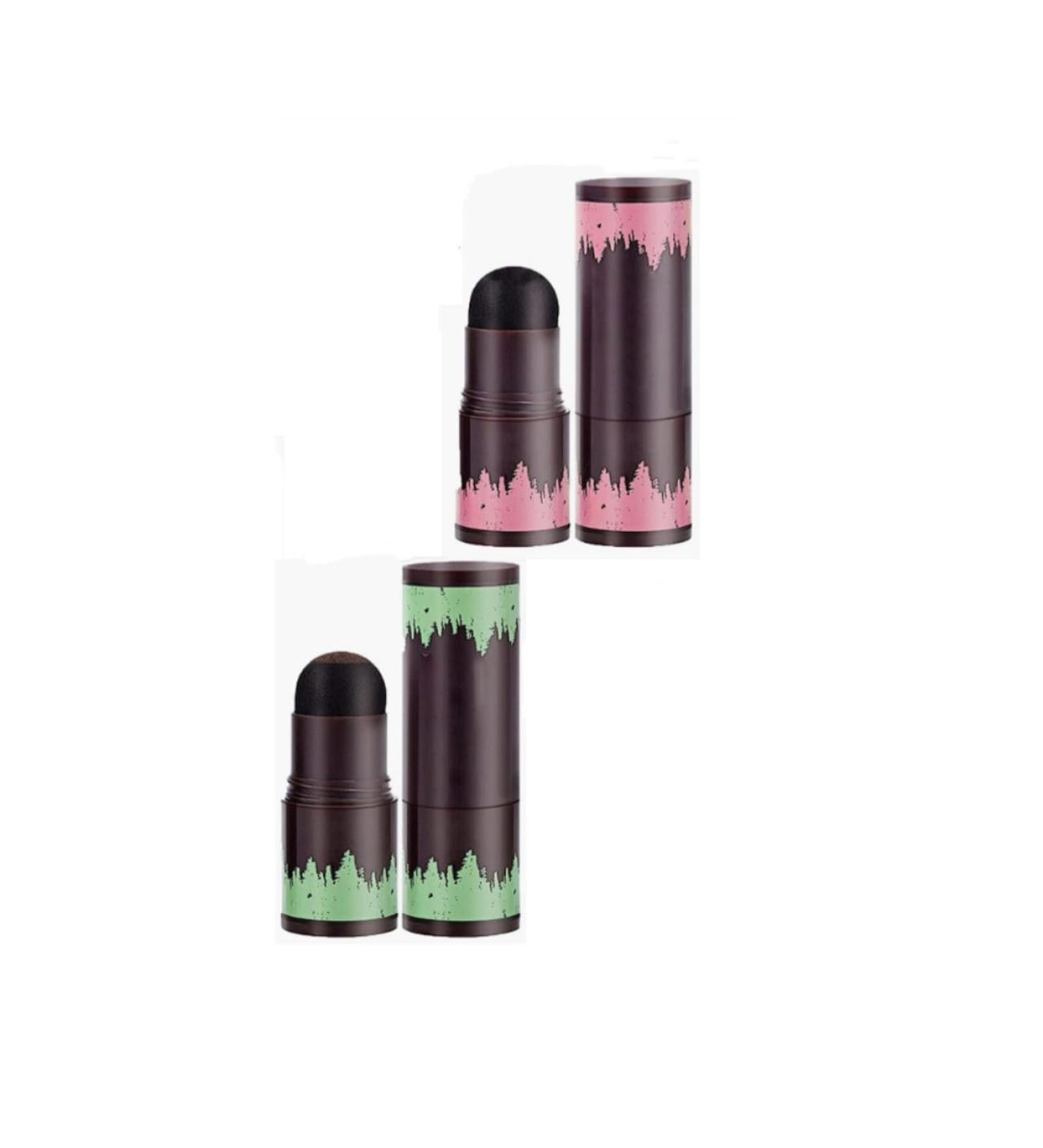 Hairline Contouring Shadow Powder Waterproof Hair Filler Powder for Women Natural Shade Hairline Powder Hairline Shadow Powder Stick Waterproof Hairline Filling Contour Powder Stick (2PCS-Black Brown) - Buy Online on GoSupps.com