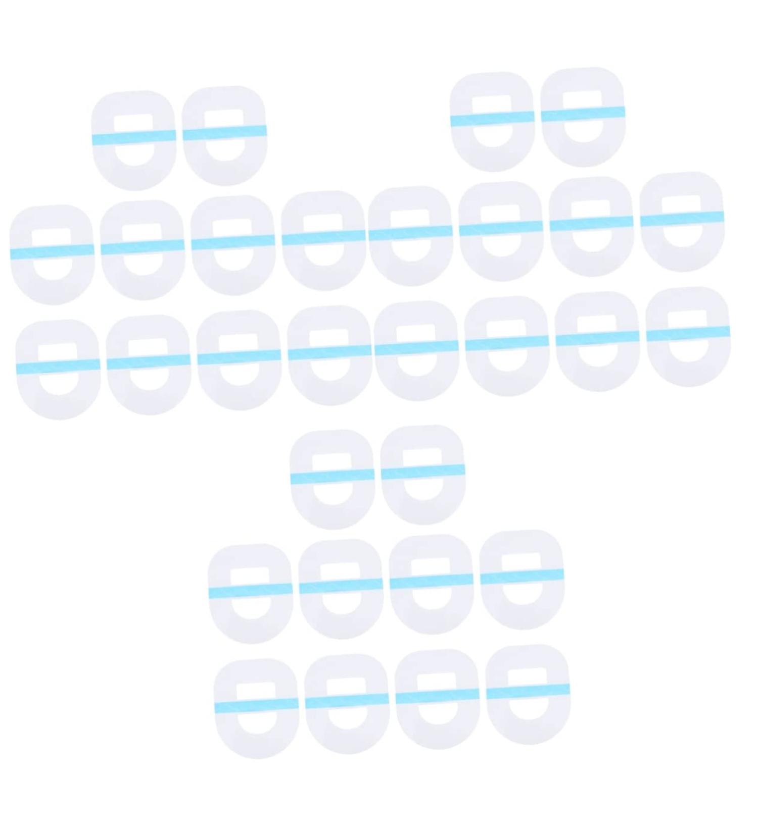 Healeved 30 STK Blood Sugar Sensor Stickers - Self-Adhesive Weld-Resistant TPU Holders Invisible & Transparent for Diabetes Test Devices - Buy Online on GoSupps.com