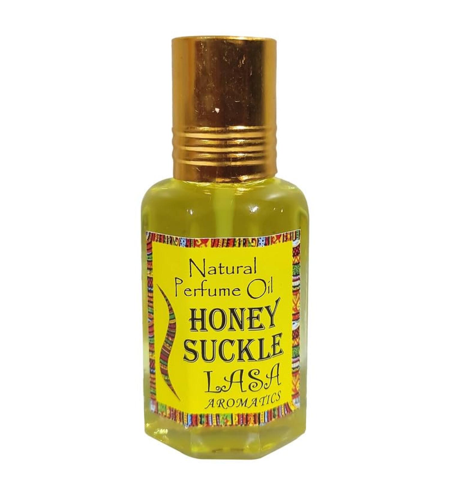 ANANYA FASHION & CRAFTS HUB Lasa Aromatics Natural Perfume Oil Honey Suckle Long Lasting Fragrance Scent Pure & Natural for Men & Women Roll On 10ml