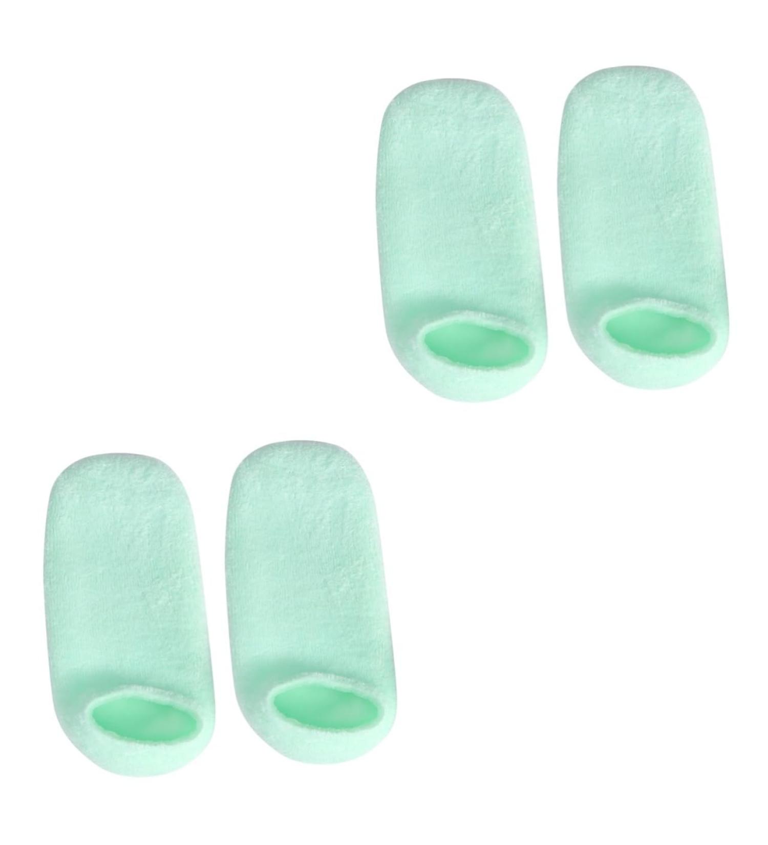 minkissy 2 Pairs Hard Feet Socks Gel Socks for Cracked Heels Cracked Heels Guard Gel Socks for Moisturising Feet Gel Moisturizing Socks Spa Feet Sleeves Dry Feet Socks Earth Anti-Crack - Buy Online on GoSupps.com