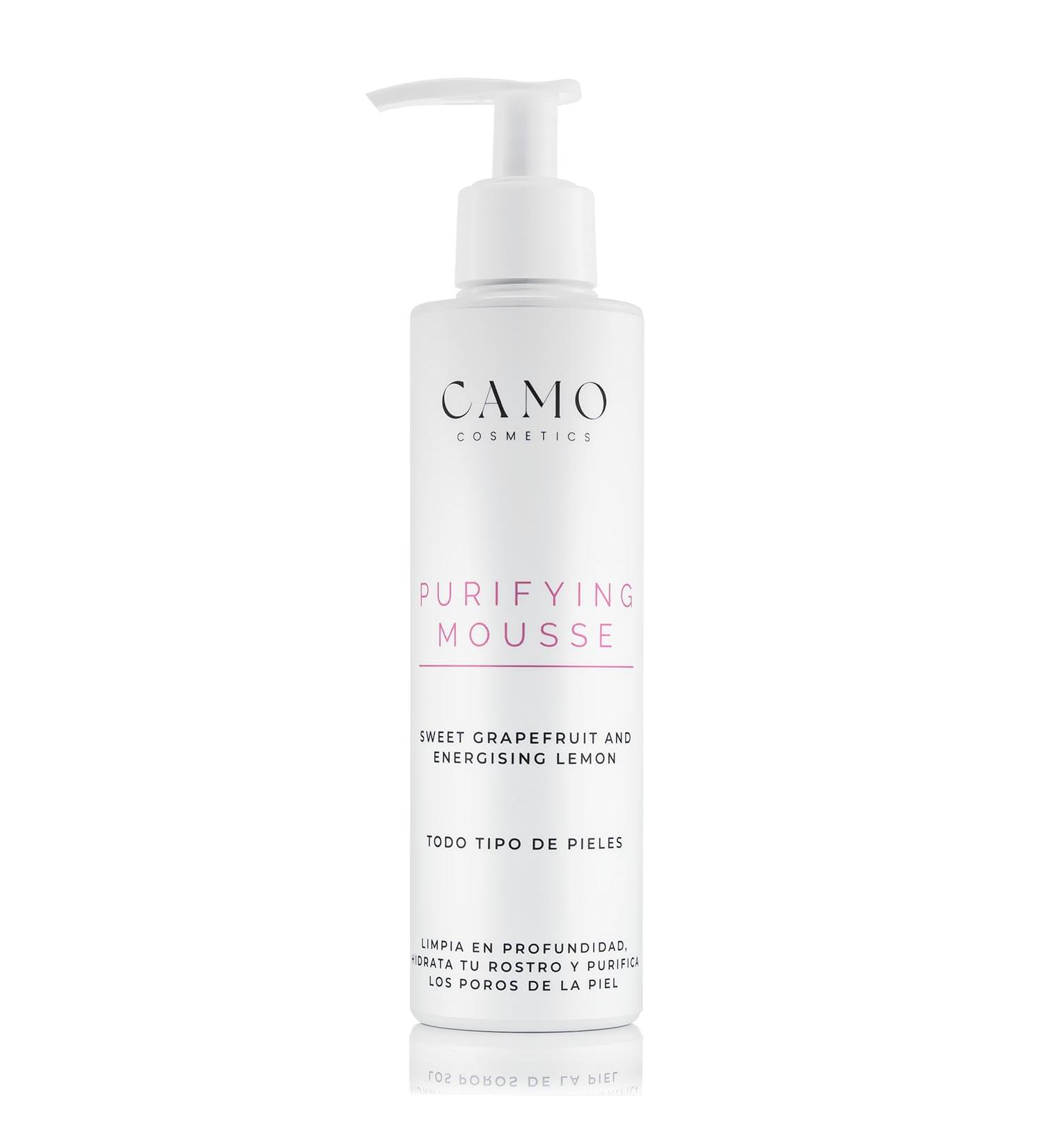 Purifying Mousse face wash CAMO Cosmetics 190ml