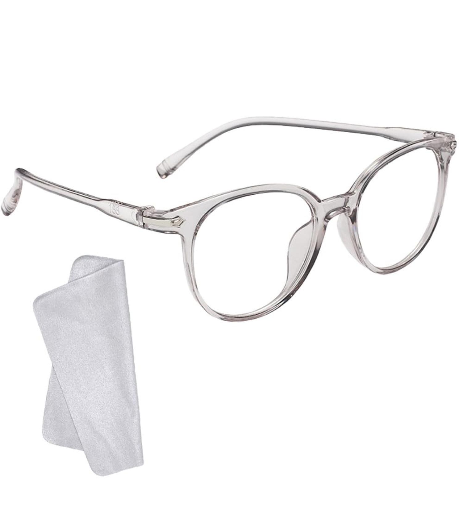 KINDOYO Blue Light Blocking Glasses - Anti-Eyestrain Gaming Eyewear for Women Men - Lightweight Transparent Frame - Clear Lens Classic Eyeglasses - Buy Online on GoSupps.com