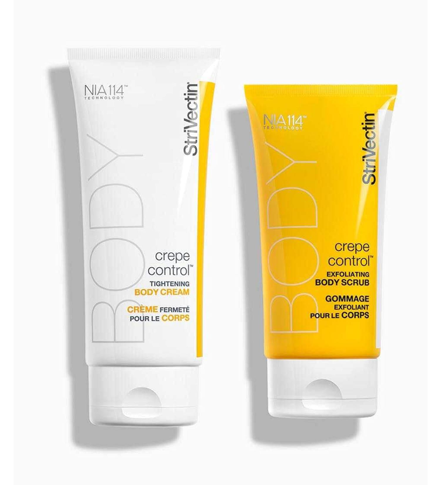 StriVectin Crepe Control Tightening Body Cream and Scrub - Full Size Duo - Buy Online on GoSupps.com