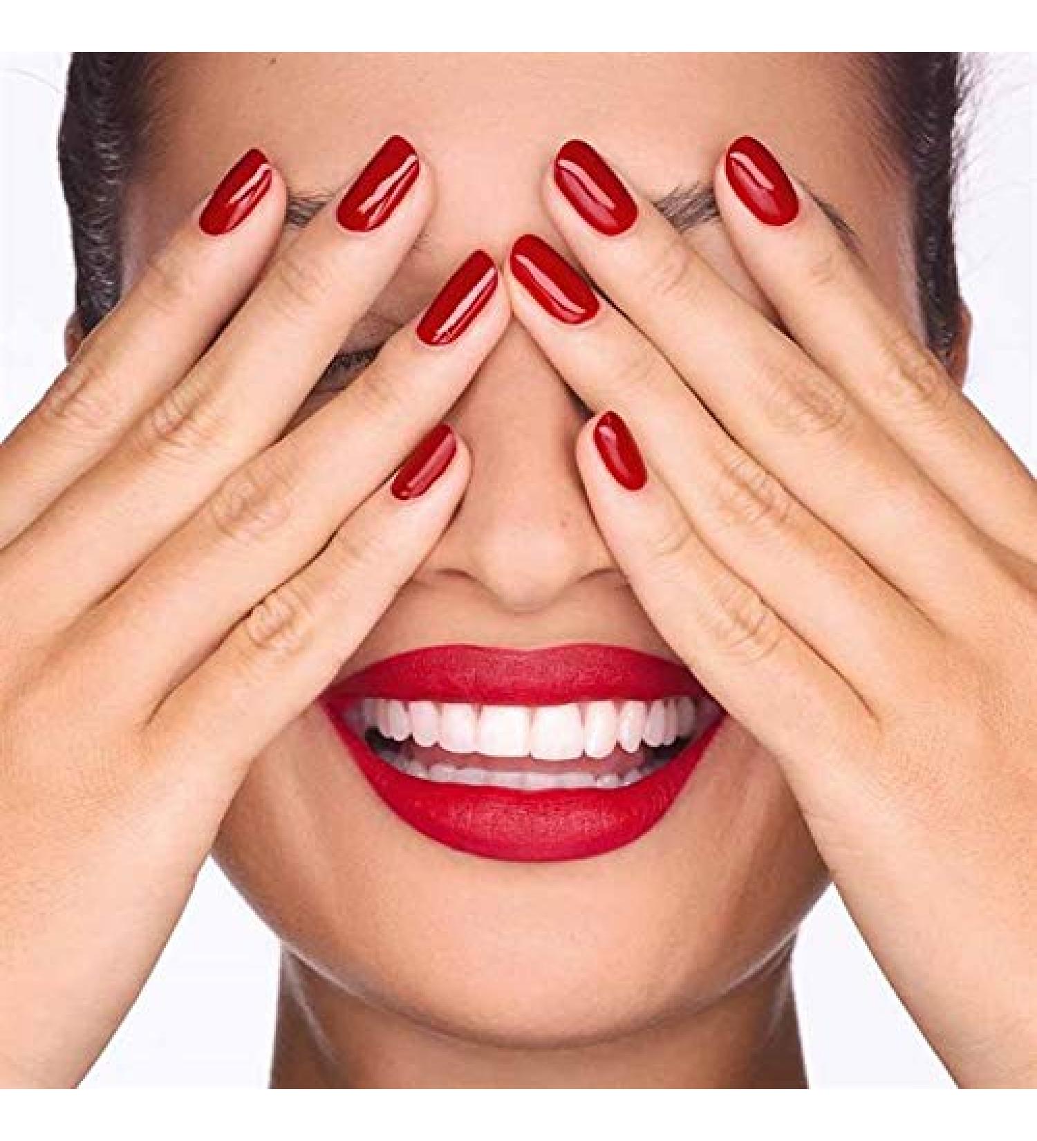Buy Avon Nail Polish Lipstick Set - Classic Red & Perfect Red | International Shipping Available - Buy Online on GoSupps.com