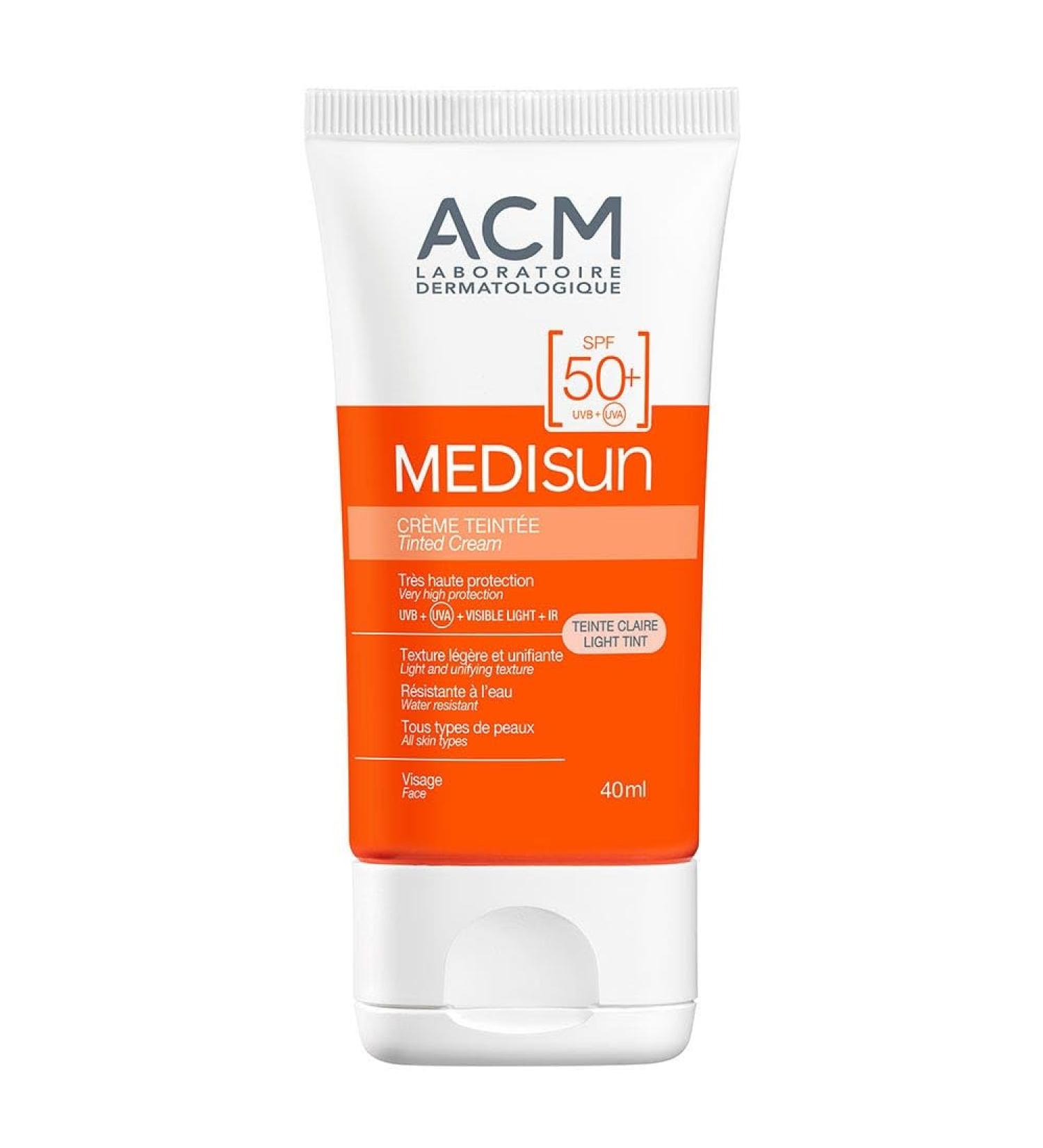 Medisun Acm Tinted Cream SPF50+ -Light Tint 40ml