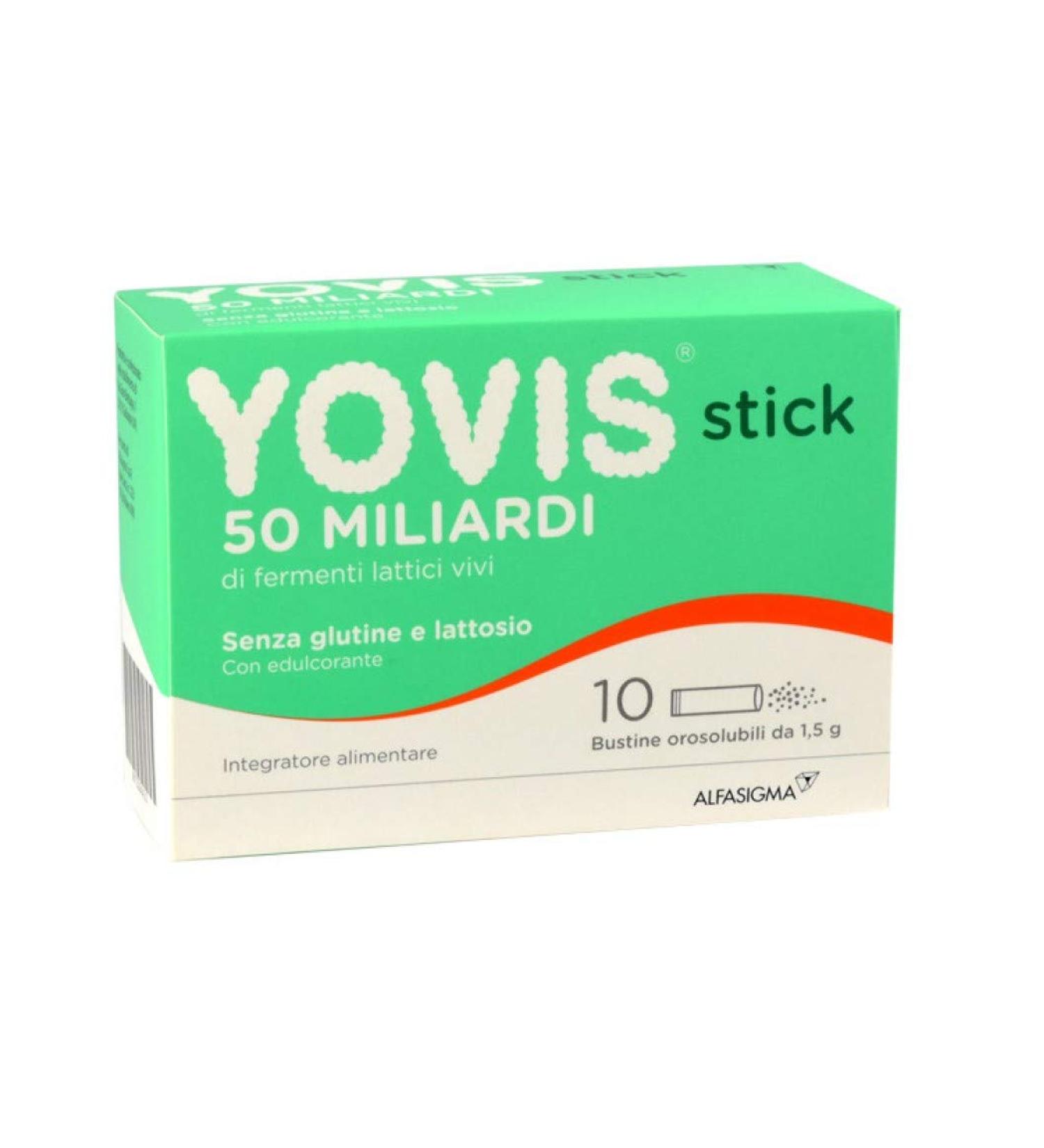 3X YOVIS STICK - Supplement Milk Lactic Acid Bacteria Vivi from 50 billion - 30 bags