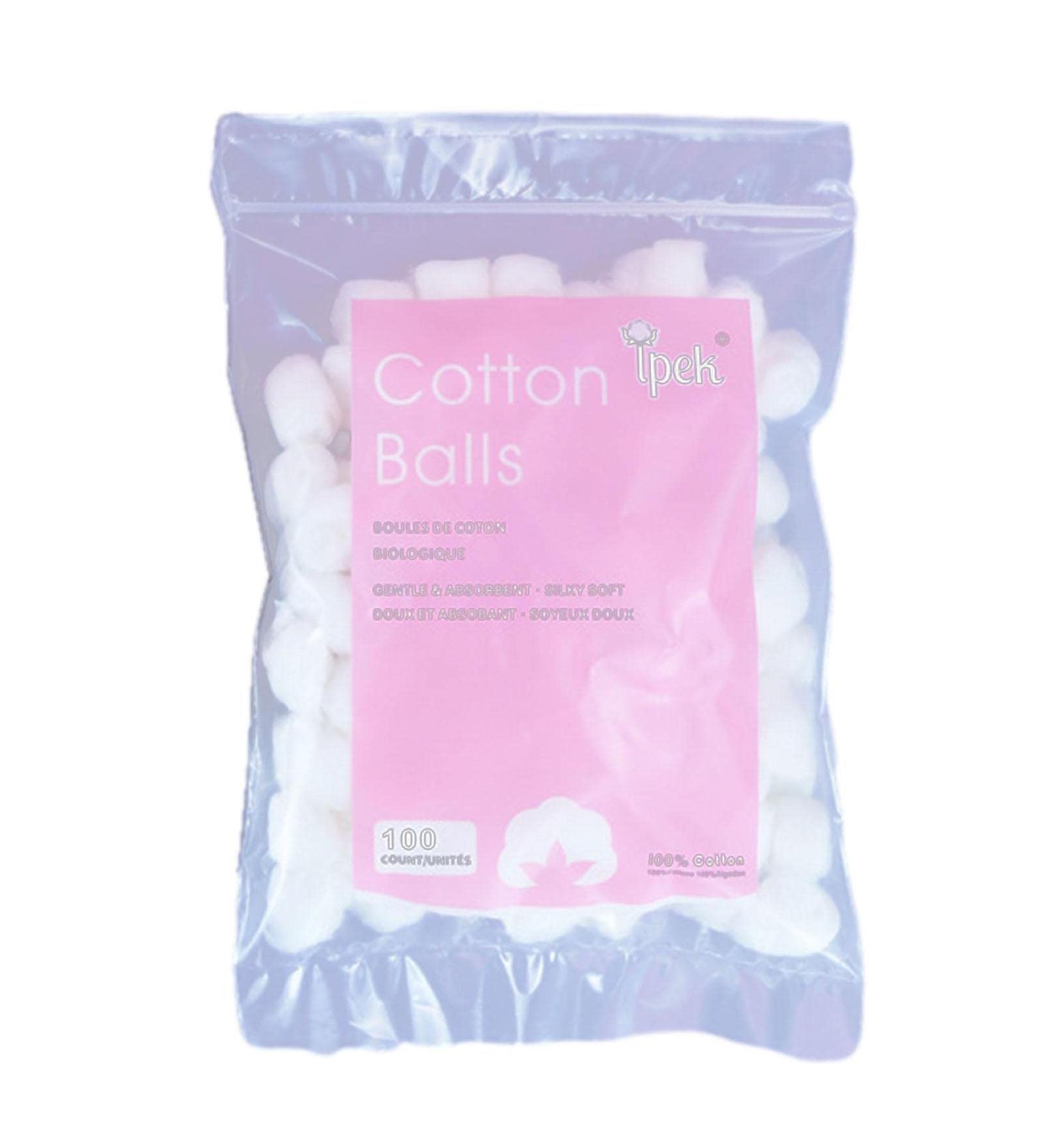 Cotton Wool Balls - Baby Cotton Balls | Reusable Makeup Remover Cotton | 100 Or 200 Makeup Cleaning Tool Absorbent Lightweight for Household Needs Skin Prep Wound Cleansing Everyday Use 1. About 100 Grains (About 0.5 Grams) - Buy Online on GoSupps.com