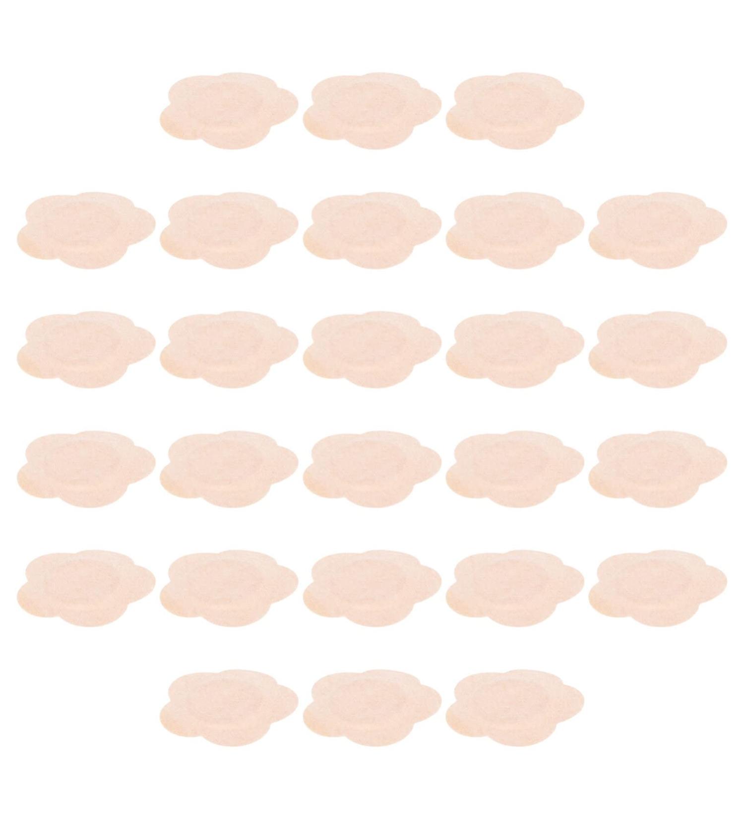 Lurrose Corn Cushions Toe Pad - Self Adhesive Callus Pads for Foot Care - 100pcs 8x8cm Beige - Buy Online on GoSupps.com
