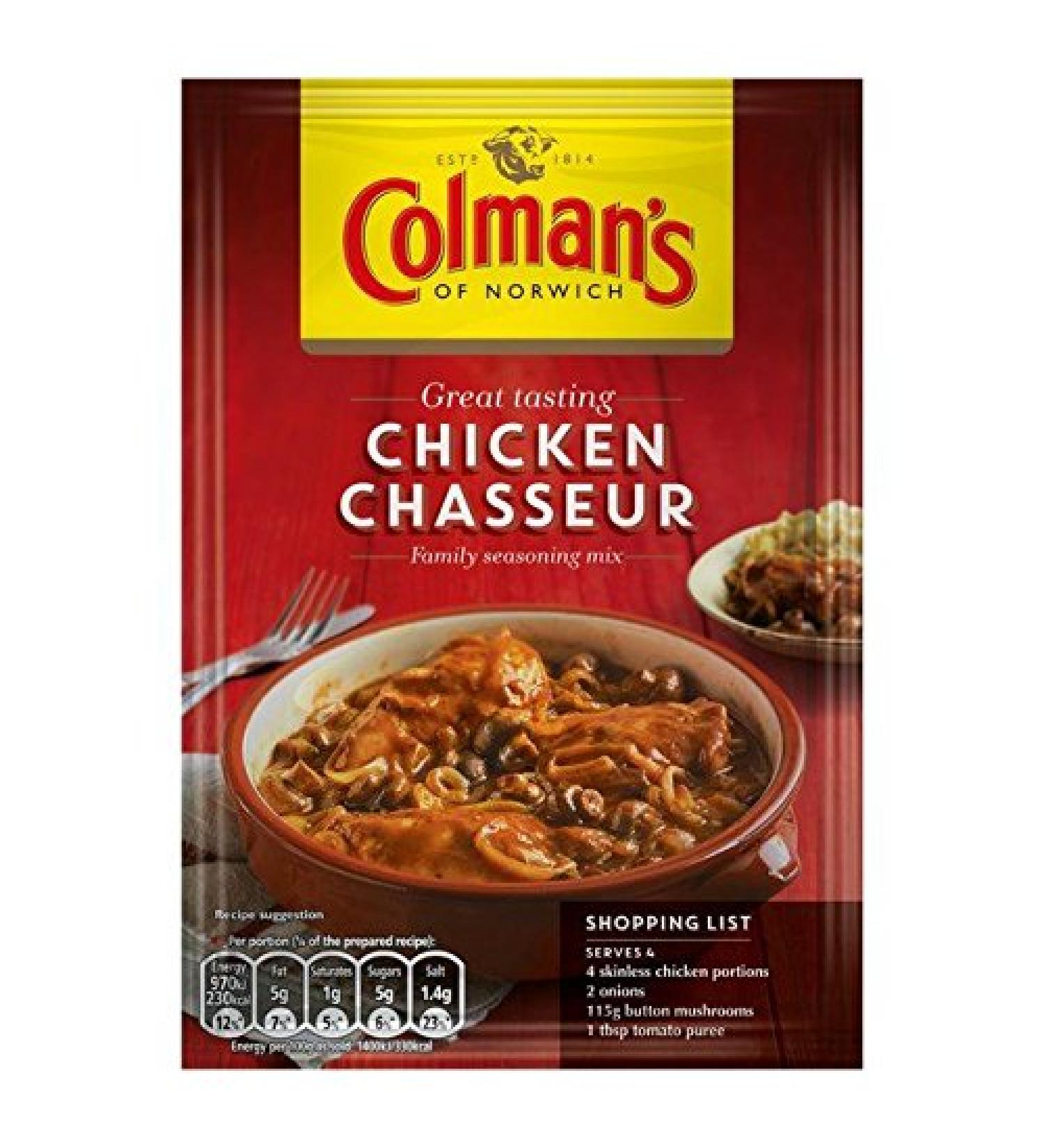 Colman's Colman's Chicken Hunter Recipe Mix 43 g - Pack of 6