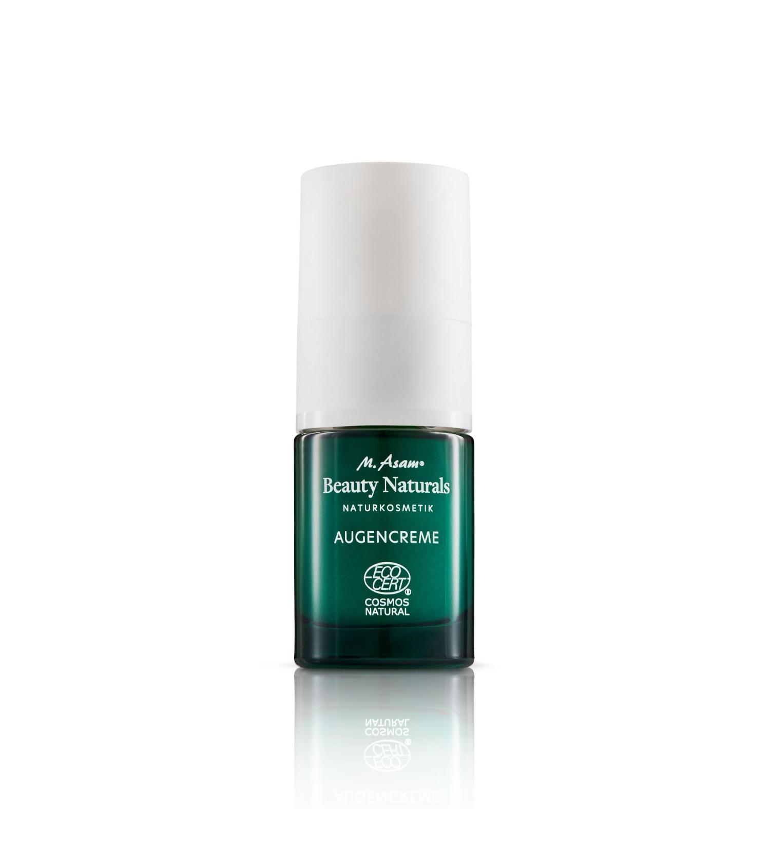 M. Asam Beauty Naturals Eye Cream 15ml 360 Moisturizing & Tightening Smoothes Wrinkles Reduces Dark Circles | Vegan Certified Natural Cosmetics - Buy Online on GoSupps.com