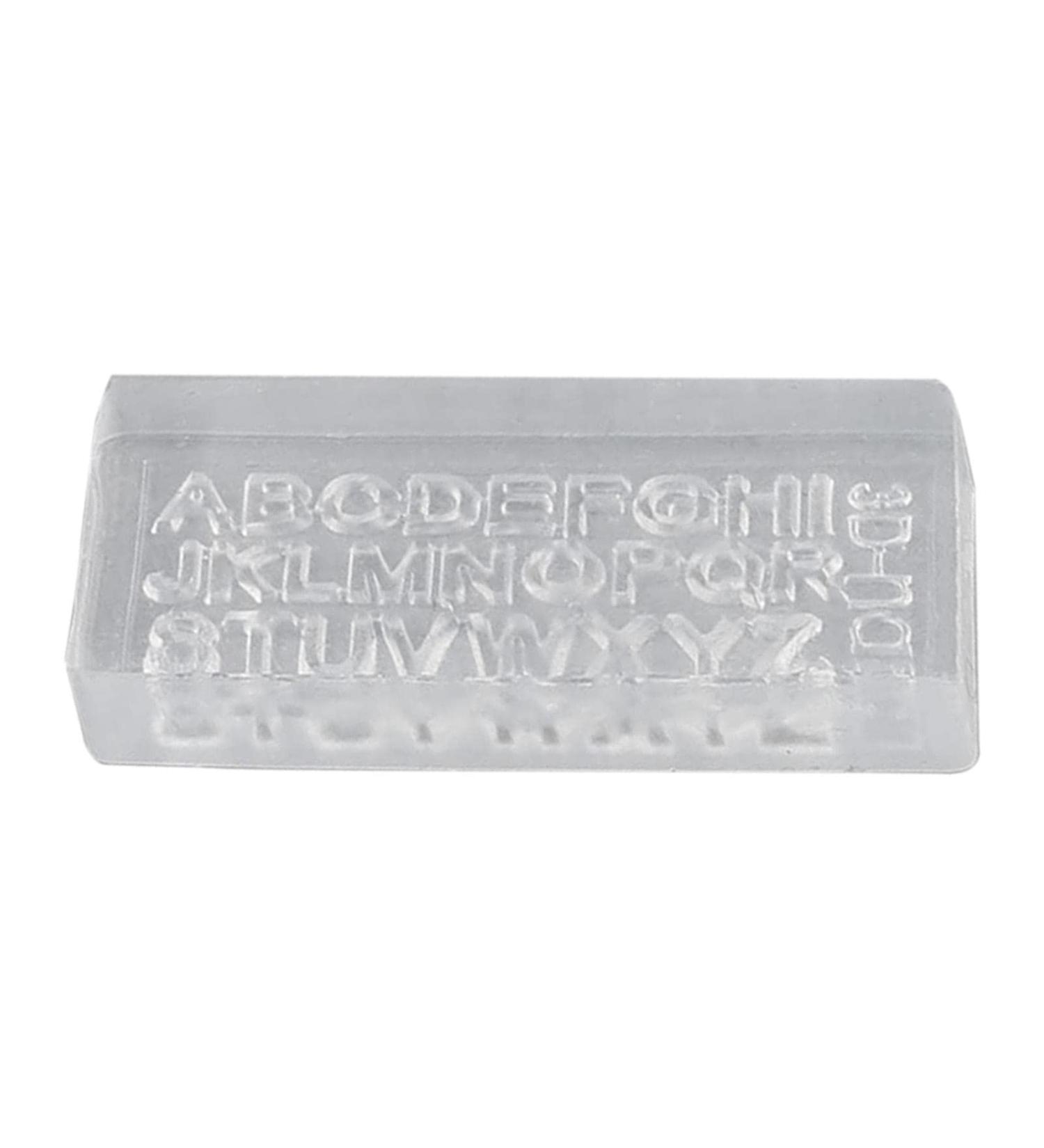 SENZZ Nail Charms Mold Nail Tools Carving Molds - Reusable Alphabet Resin Mold for Nail Decoration - Alphabet Nail Charms Mold - Buy Online on GoSupps.com