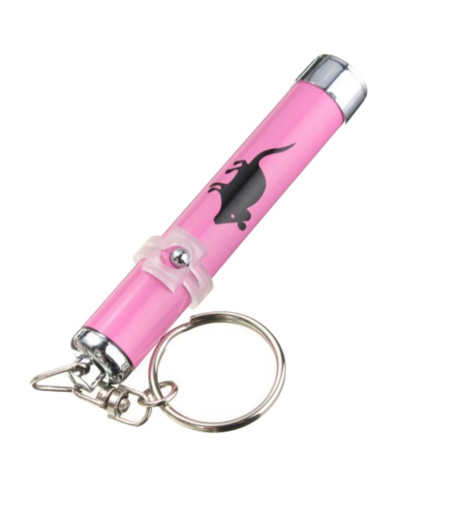 Ofanyia Teasing Light Projecting Infrared Pen Cat Toy with Mouse Image - Buy Online on GoSupps.com