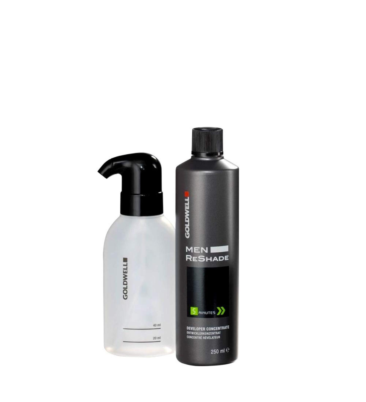 Goldwell Men Reshade developer concentrate 250 ml & applicator bottle