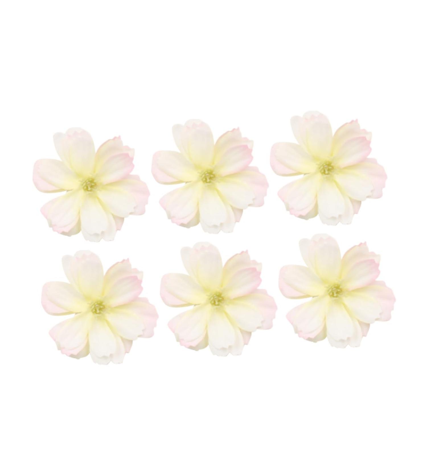 ABOOFAN 50pcs Ornaments White Plum Pink Simulation Supplies Handmade Crafts Flower Adornments DIY Blossoms As Shown Size 1 - Buy Online on GoSupps.com