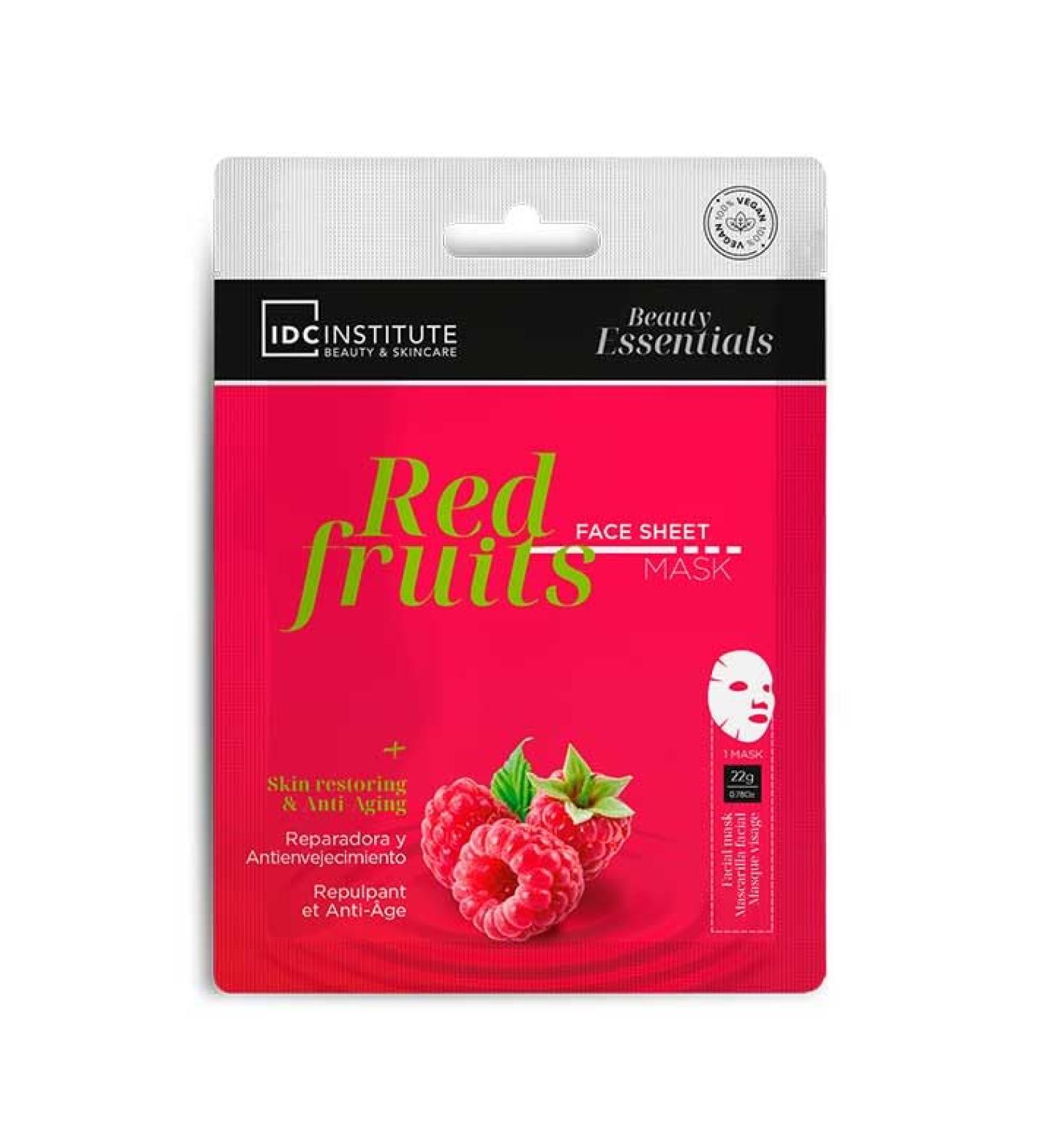 IDC INSTITUTE Idc Skincare Essentials Sheet Mask Red Fruits