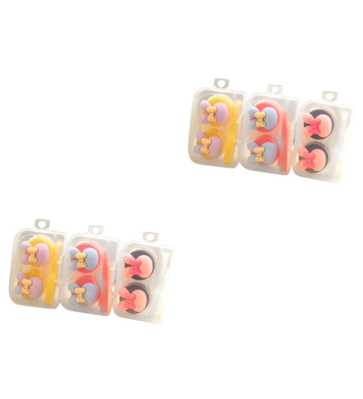Solustrie 6-Piece Glasses Box Set | Cardboard Lens Holder & Contact Lens Case for Travel - Buy Online on GoSupps.com