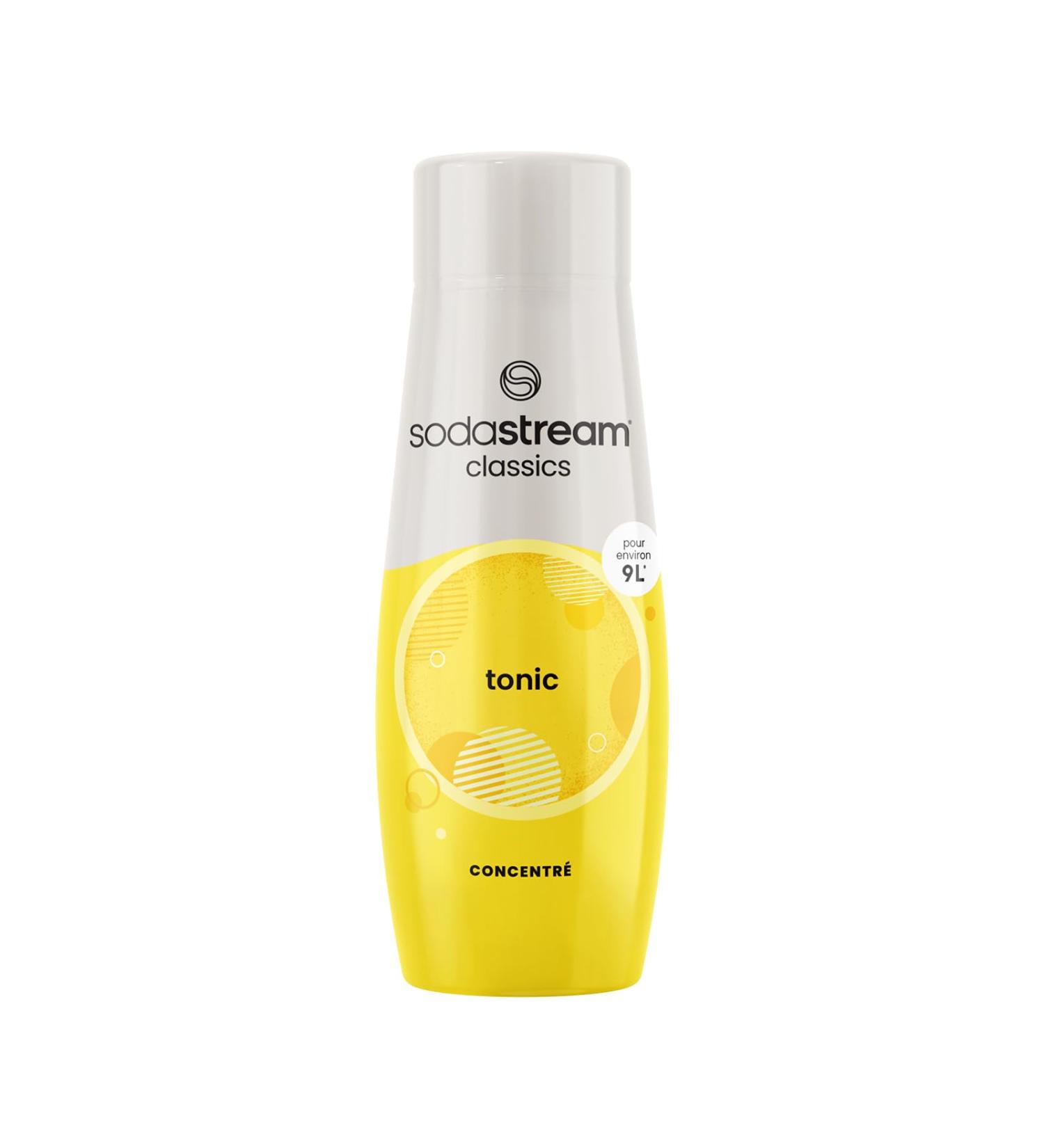 SodaStream Tonic Concentrate for Sparkling Water and Soda Machine | Prepare up to 9 Liters of Tonic in Seconds 440ml - Buy Online on GoSupps.com