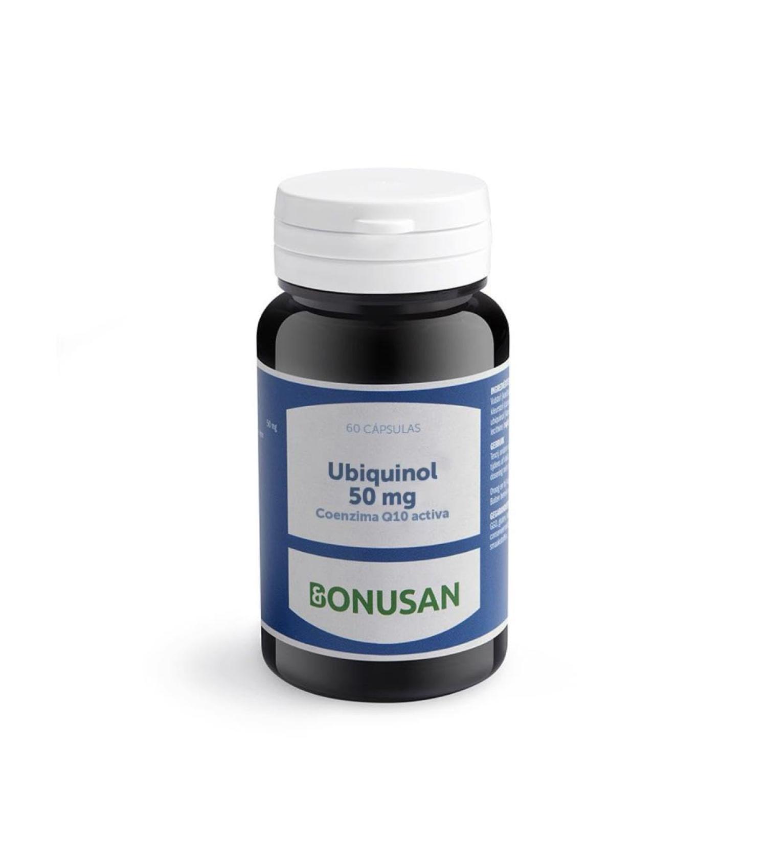 BONUSAN UBIQUINOL 50mg. 60cap. compl ment complet propos en g lules pratiques bo te de 60 g lules contribue au fonctionnement normal de l organisme au quotidien et devient un alli fiable dans la