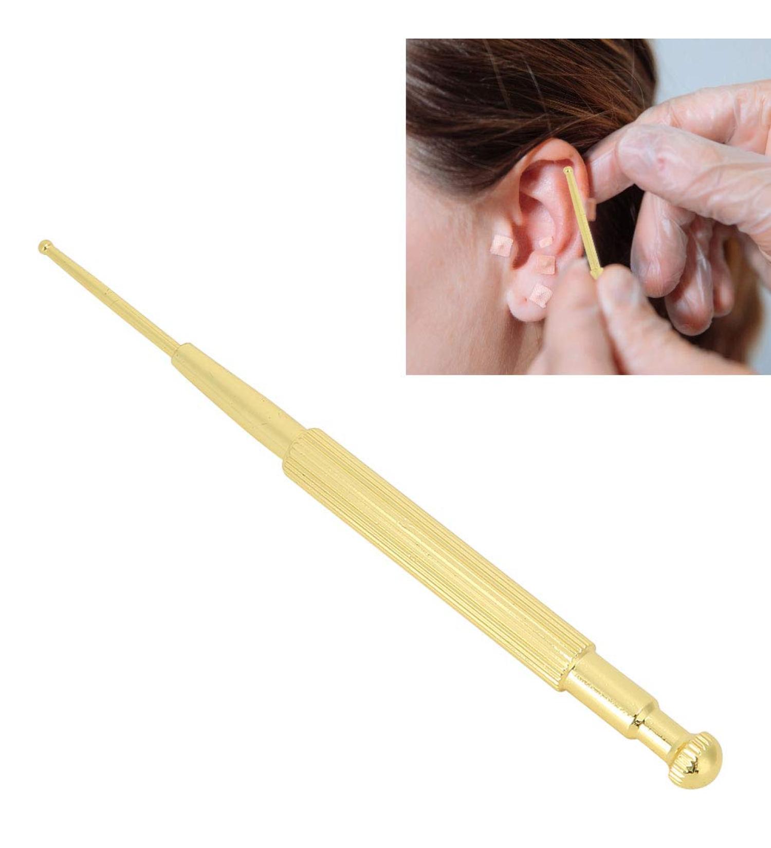 Portable Acupuncture Probe - Pain-Free Light Design for Body Ear & Face Acupressure - Buy Online on GoSupps.com