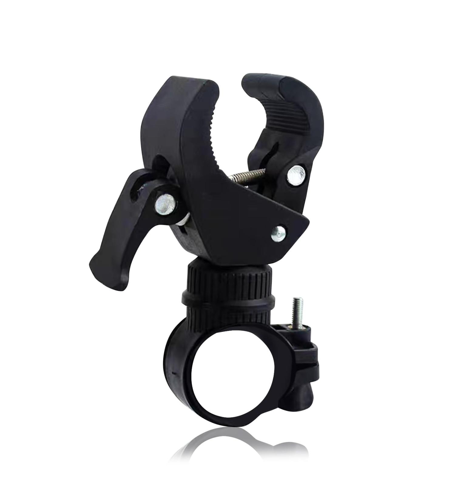 Buy Mhymx 360 Rotatable Bicycle Light Bracket - Universal Flashlight Holder for Bikes (Black) | Shop Now - Buy Online on GoSupps.com