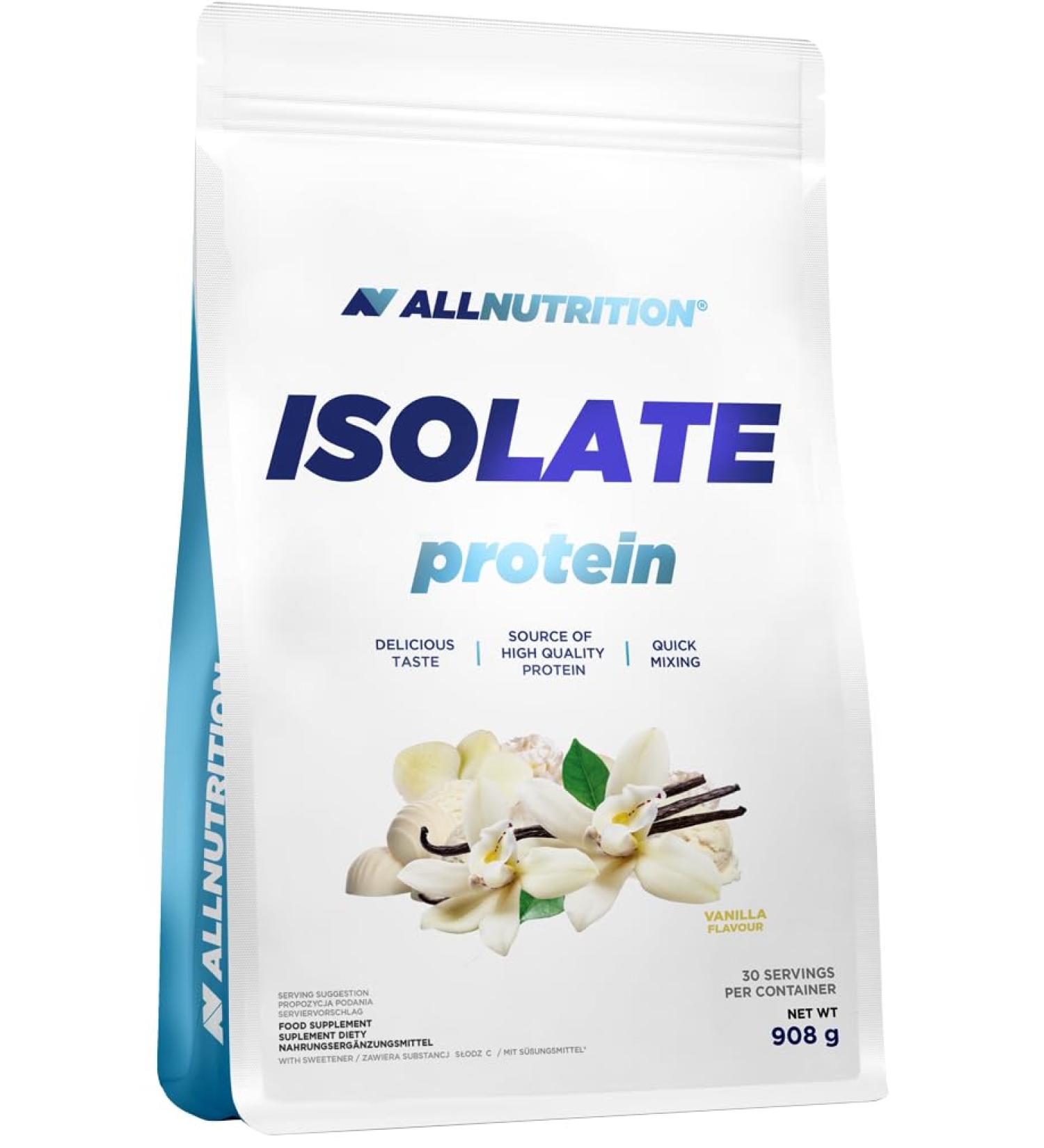 Allnutrition Isolate Protein White Chocolate Strawberry 908G